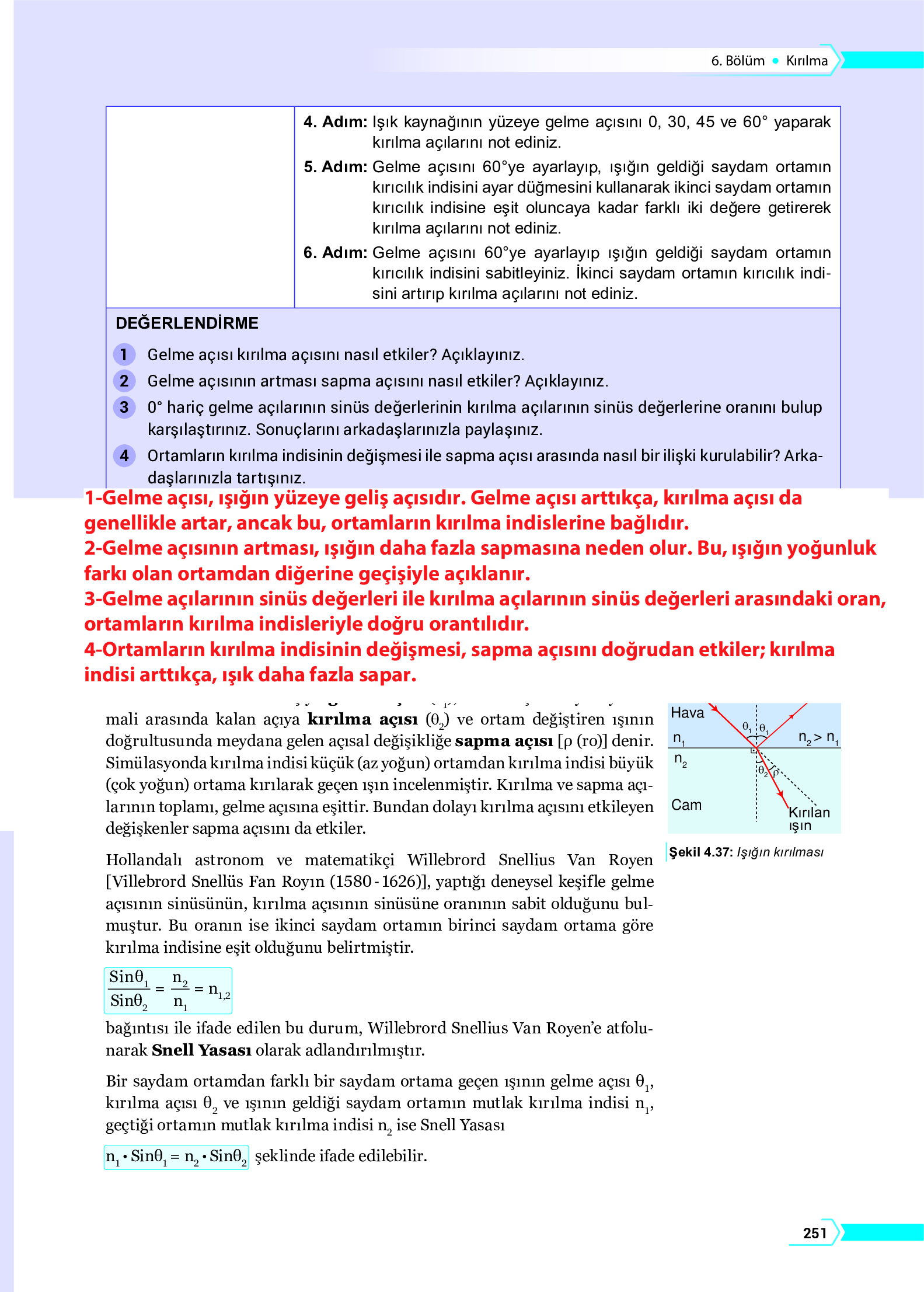 10. Sınıf Meb Yayınları Fen Lisesi Fizik Ders Kitabı Sayfa 251 Cevapları 10. Sınıf Meb Yayınları Fen Lisesi Fizik Ders Kitabı Sayfa 251 Cevapları