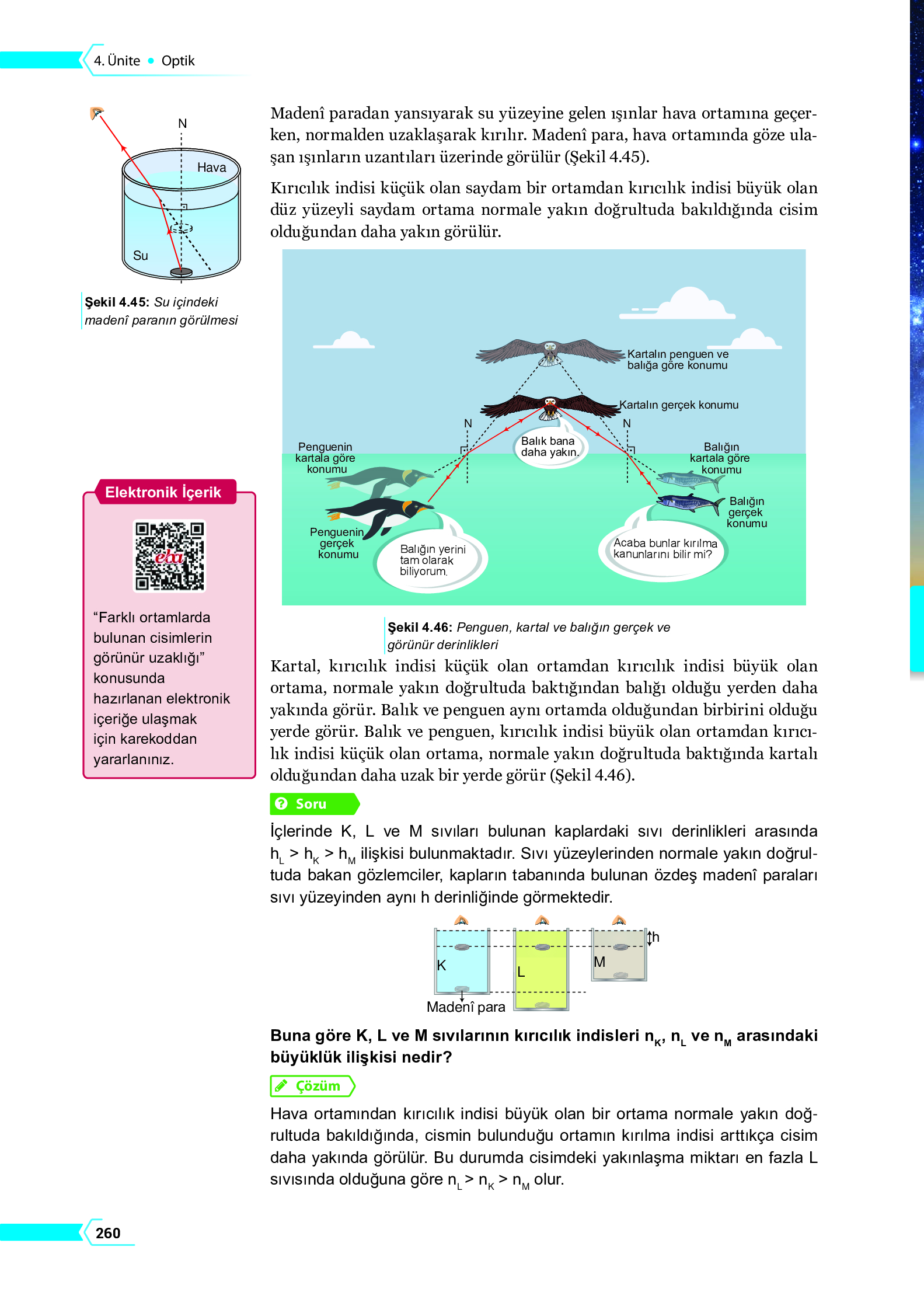 10. Sınıf Meb Yayınları Fen Lisesi Fizik Ders Kitabı Sayfa 260 Cevapları 10. Sınıf Meb Yayınları Fen Lisesi Fizik Ders Kitabı Sayfa 260 Cevapları