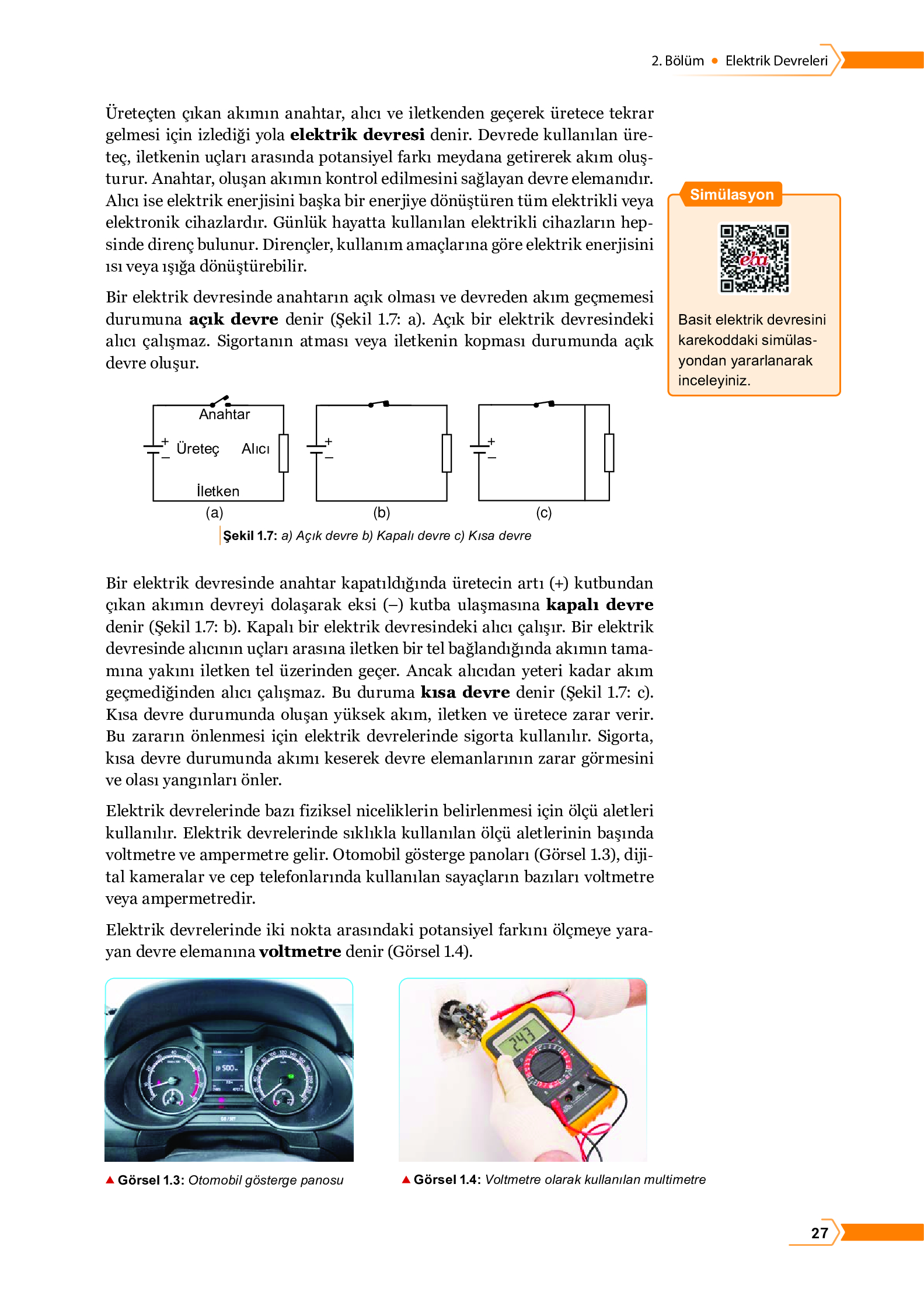 10. Sınıf Meb Yayınları Fen Lisesi Fizik Ders Kitabı Sayfa 27 Cevapları 10. Sınıf Meb Yayınları Fen Lisesi Fizik Ders Kitabı Sayfa 27 Cevapları