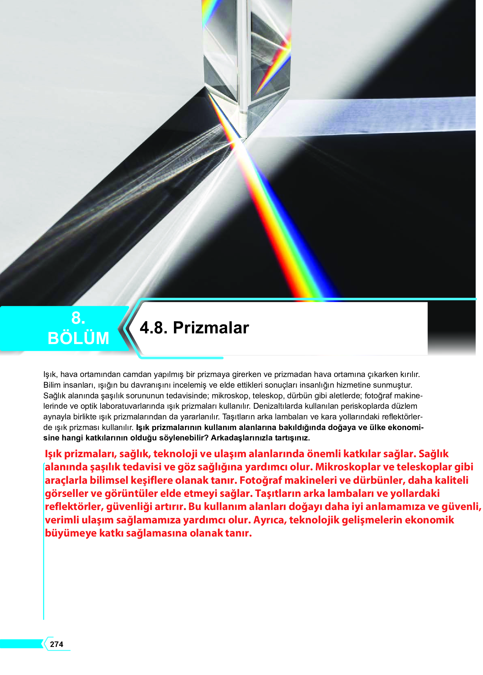 10. Sınıf Meb Yayınları Fen Lisesi Fizik Ders Kitabı Sayfa 274 Cevapları 10. Sınıf Meb Yayınları Fen Lisesi Fizik Ders Kitabı Sayfa 274 Cevapları