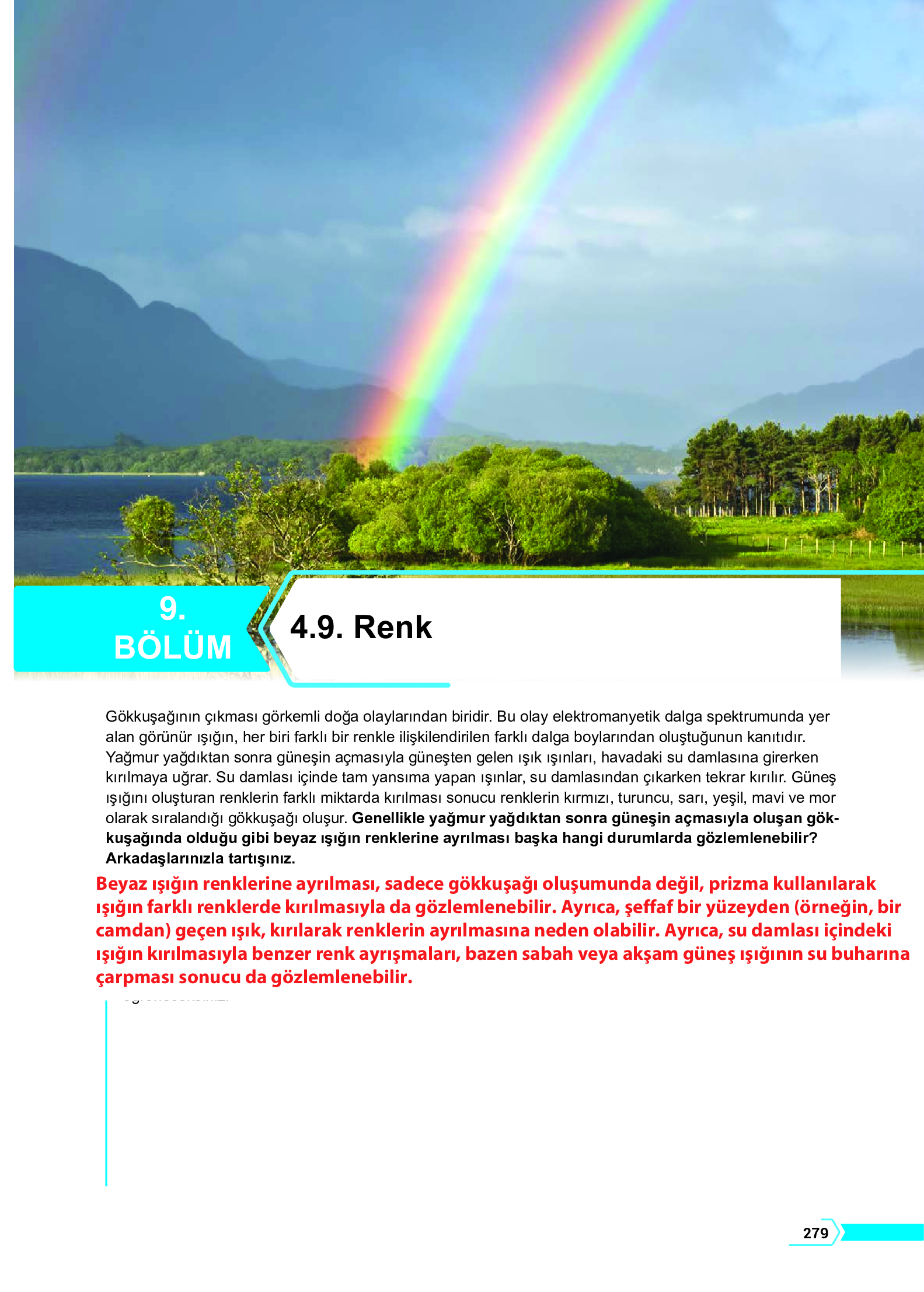 10. Sınıf Meb Yayınları Fen Lisesi Fizik Ders Kitabı Sayfa 279 Cevapları 10. Sınıf Meb Yayınları Fen Lisesi Fizik Ders Kitabı Sayfa 279 Cevapları