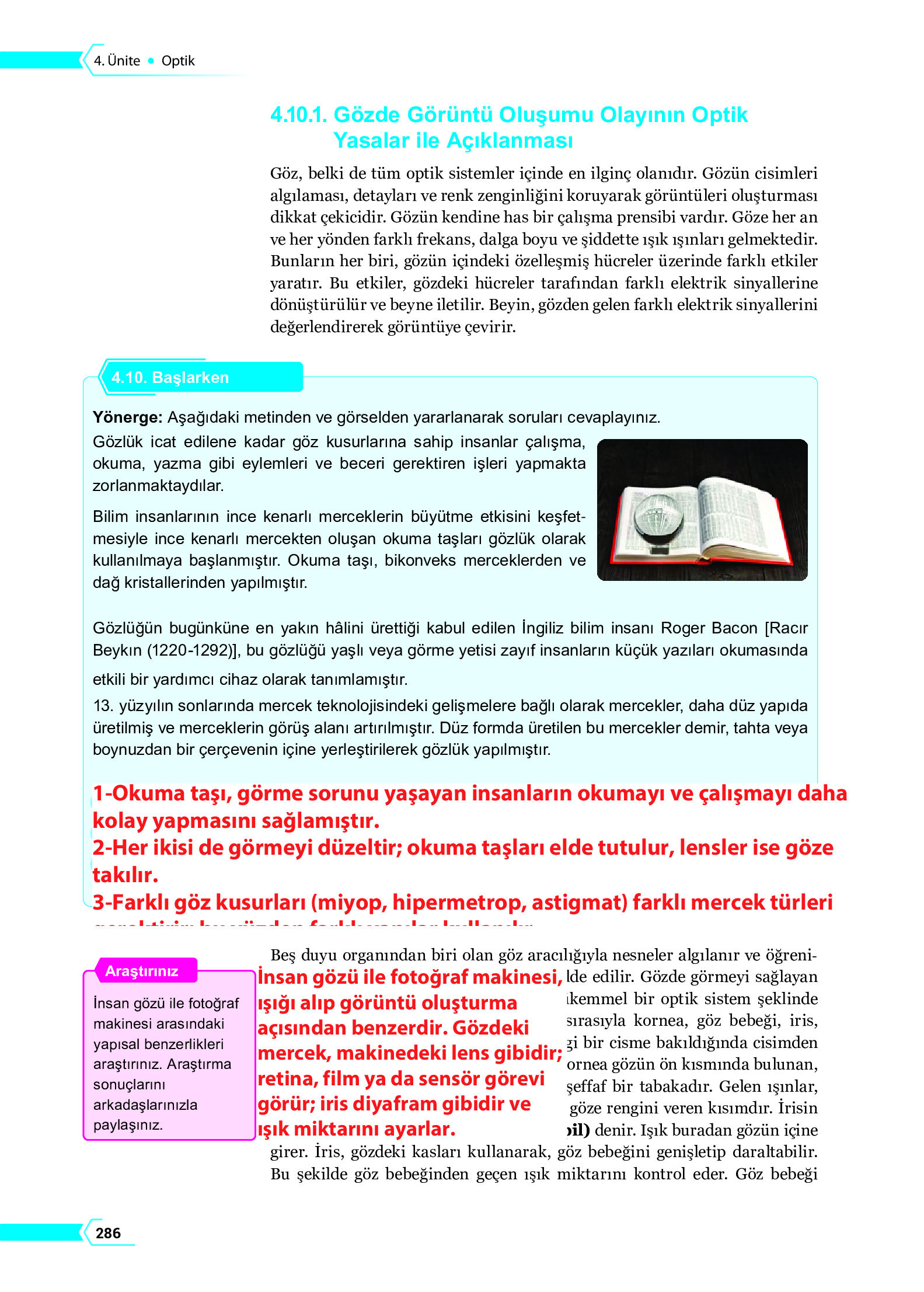 10. Sınıf Meb Yayınları Fen Lisesi Fizik Ders Kitabı Sayfa 286 Cevapları 10. Sınıf Meb Yayınları Fen Lisesi Fizik Ders Kitabı Sayfa 286 Cevapları