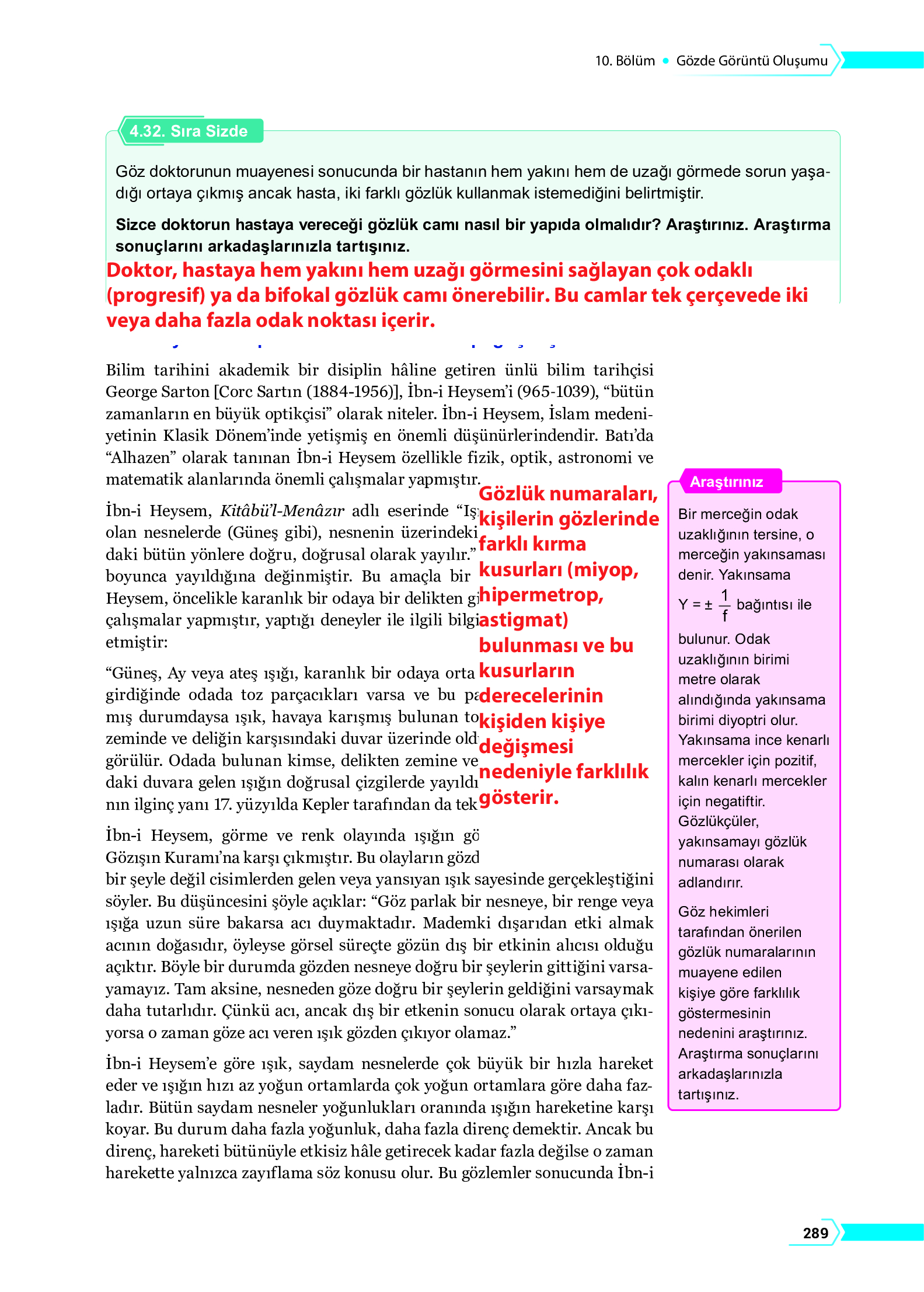 10. Sınıf Meb Yayınları Fen Lisesi Fizik Ders Kitabı Sayfa 289 Cevapları 10. Sınıf Meb Yayınları Fen Lisesi Fizik Ders Kitabı Sayfa 289 Cevapları