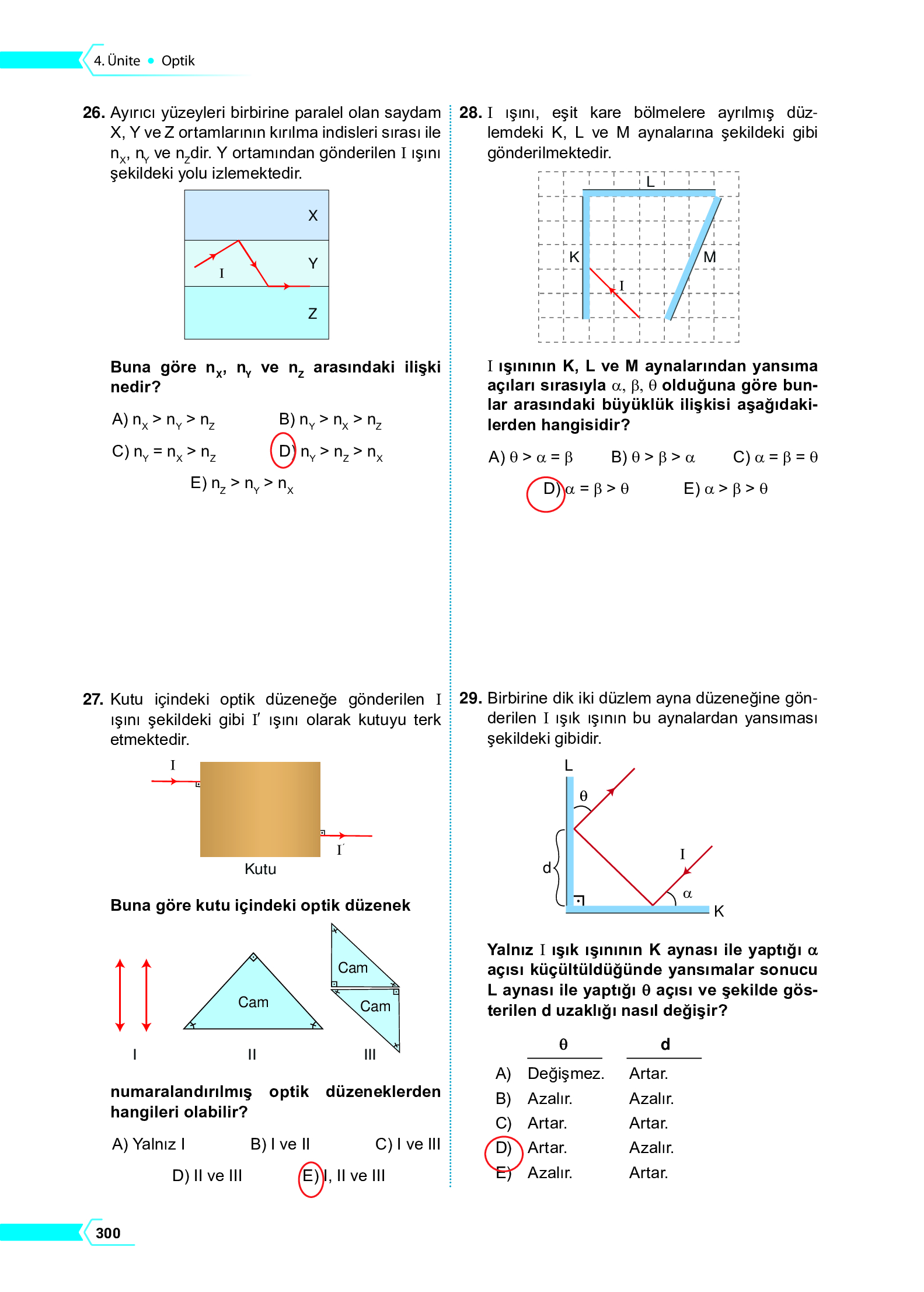 10. Sınıf Meb Yayınları Fen Lisesi Fizik Ders Kitabı Sayfa 300 Cevapları 10. Sınıf Meb Yayınları Fen Lisesi Fizik Ders Kitabı Sayfa 300 Cevapları