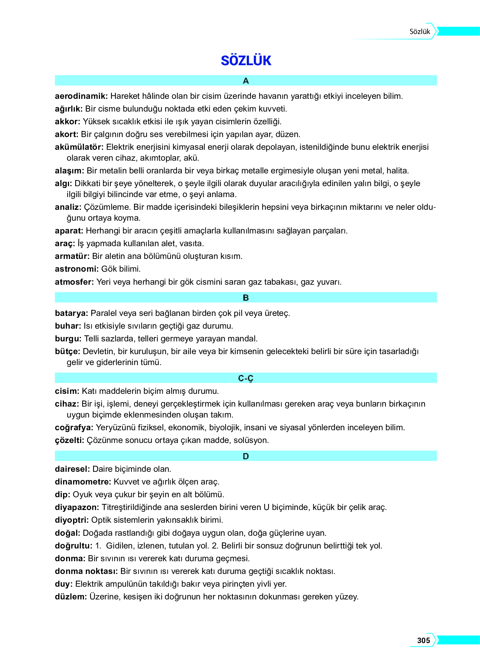10. Sınıf Meb Yayınları Fen Lisesi Fizik Ders Kitabı Sayfa 305 Cevapları 10. Sınıf Meb Yayınları Fen Lisesi Fizik Ders Kitabı Sayfa 305 Cevapları
