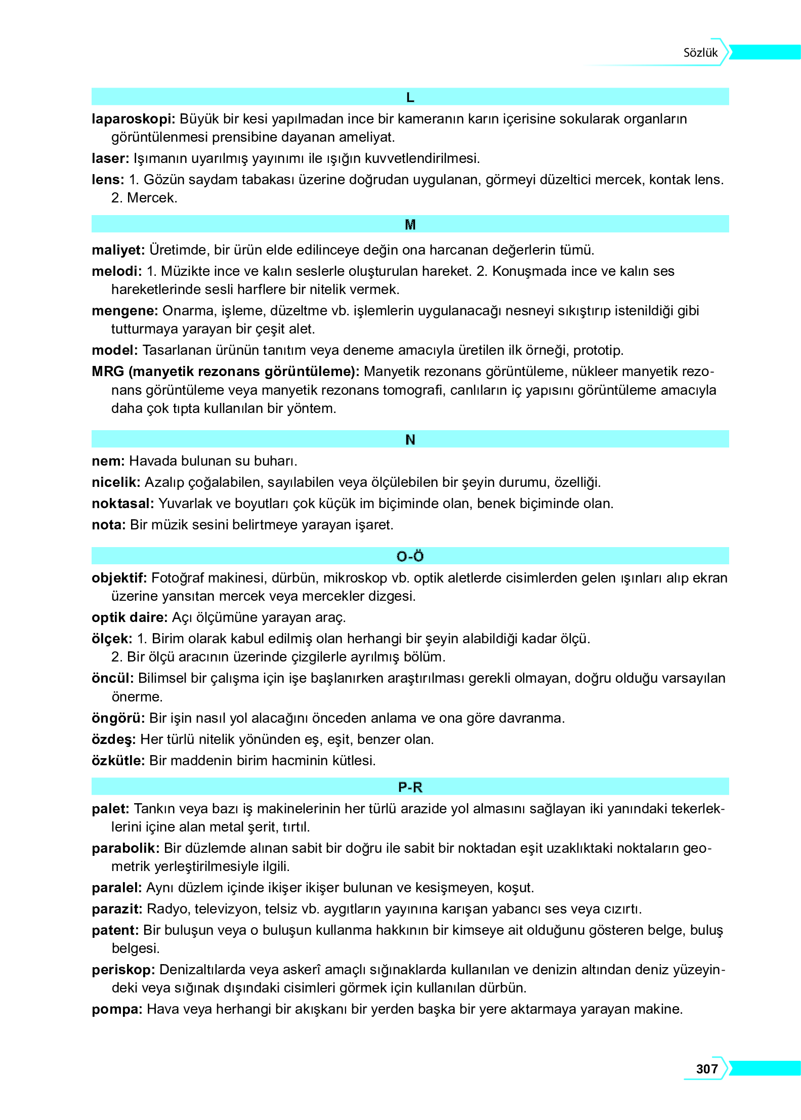 10. Sınıf Meb Yayınları Fen Lisesi Fizik Ders Kitabı Sayfa 307 Cevapları 10. Sınıf Meb Yayınları Fen Lisesi Fizik Ders Kitabı Sayfa 307 Cevapları