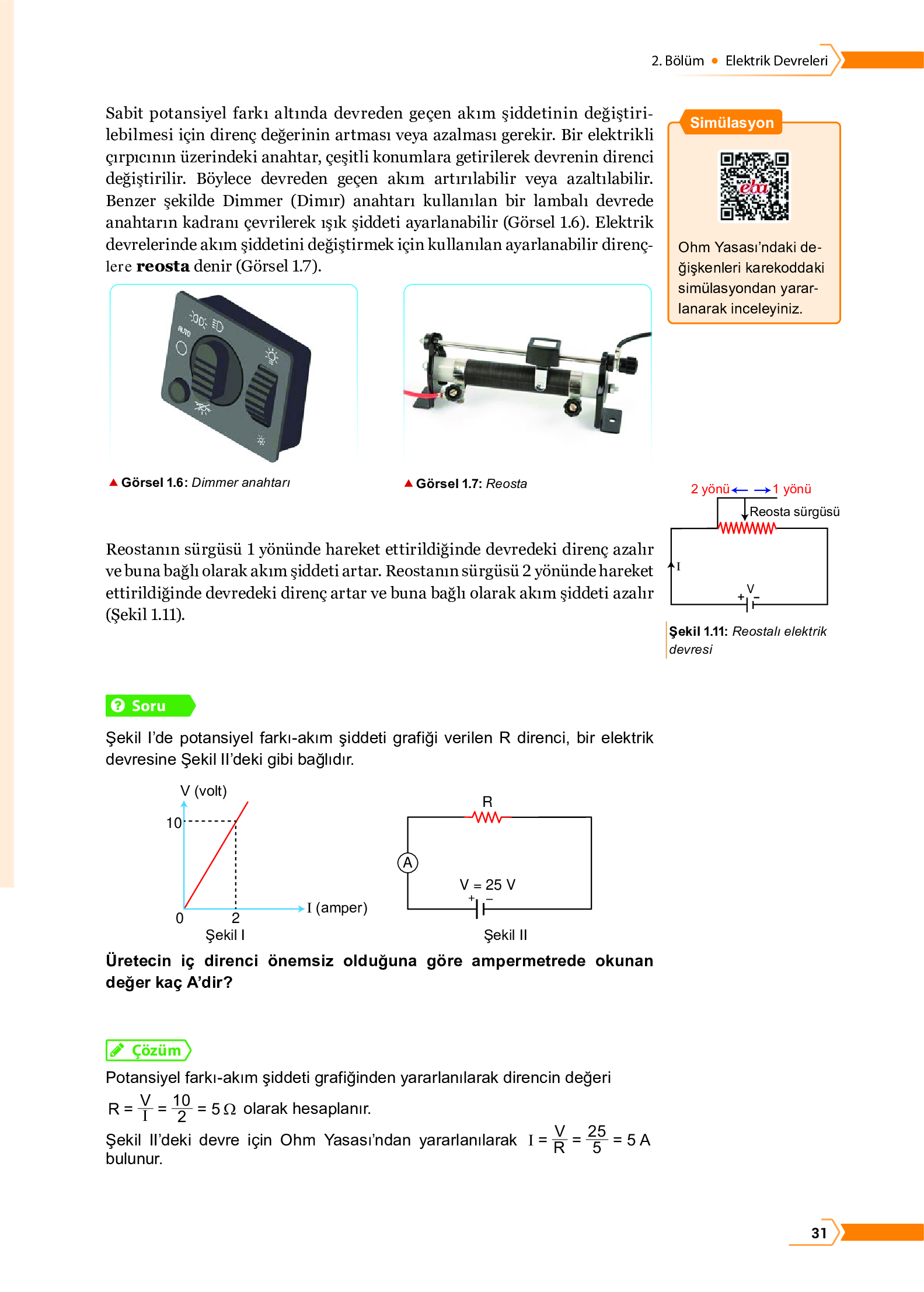 10. Sınıf Meb Yayınları Fen Lisesi Fizik Ders Kitabı Sayfa 31 Cevapları 10. Sınıf Meb Yayınları Fen Lisesi Fizik Ders Kitabı Sayfa 31 Cevapları