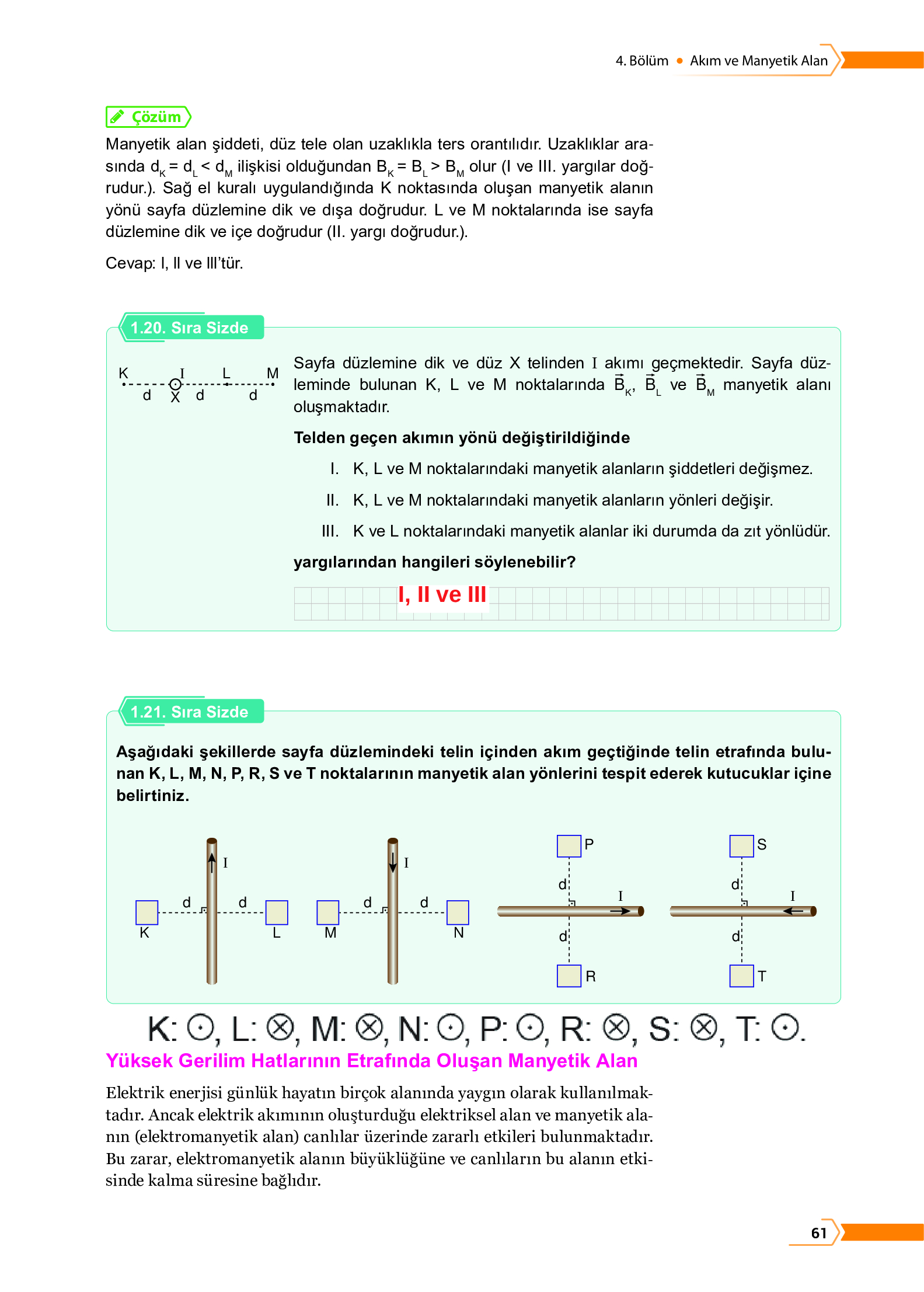 10. Sınıf Meb Yayınları Fen Lisesi Fizik Ders Kitabı Sayfa 61 Cevapları 10. Sınıf Meb Yayınları Fen Lisesi Fizik Ders Kitabı Sayfa 61 Cevapları