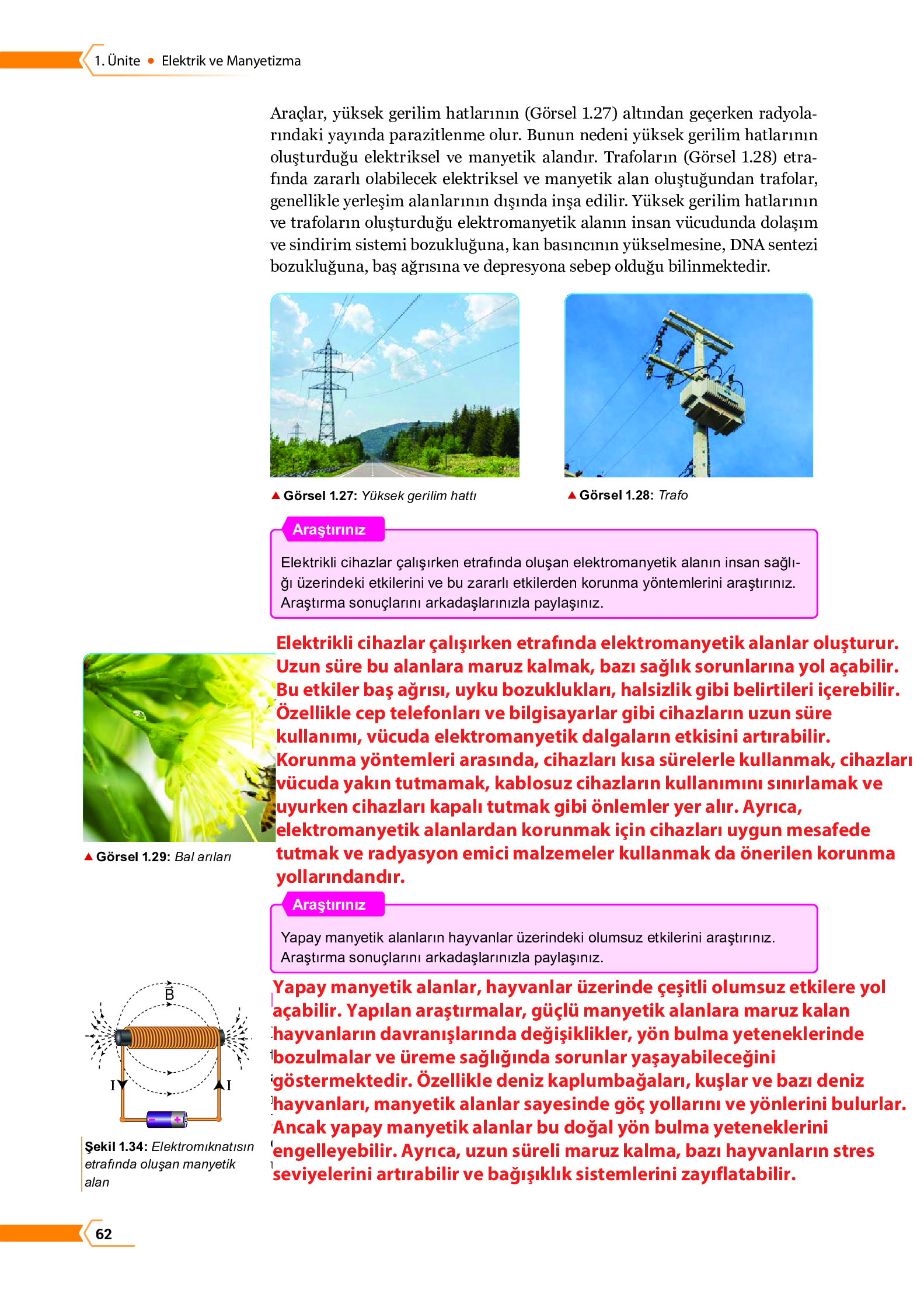 10. Sınıf Meb Yayınları Fen Lisesi Fizik Ders Kitabı Sayfa 62 Cevapları 10. Sınıf Meb Yayınları Fen Lisesi Fizik Ders Kitabı Sayfa 62 Cevapları