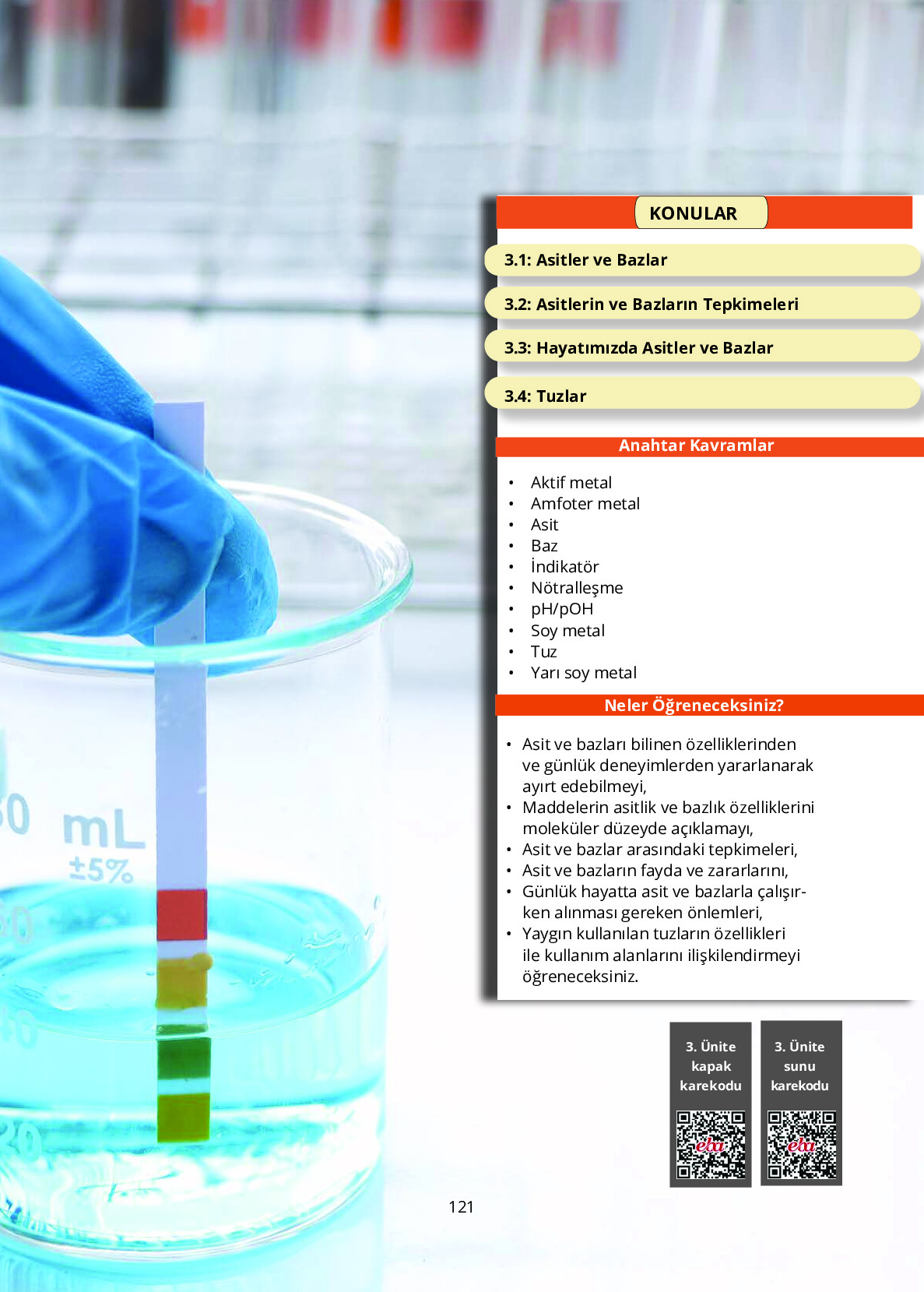 10. Sınıf Meb Yayınları Fen Lisesi Kimya Ders Kitabı Sayfa 121 Cevapları 10. Sınıf Meb Yayınları Fen Lisesi Kimya Ders Kitabı Sayfa 121 Cevapları