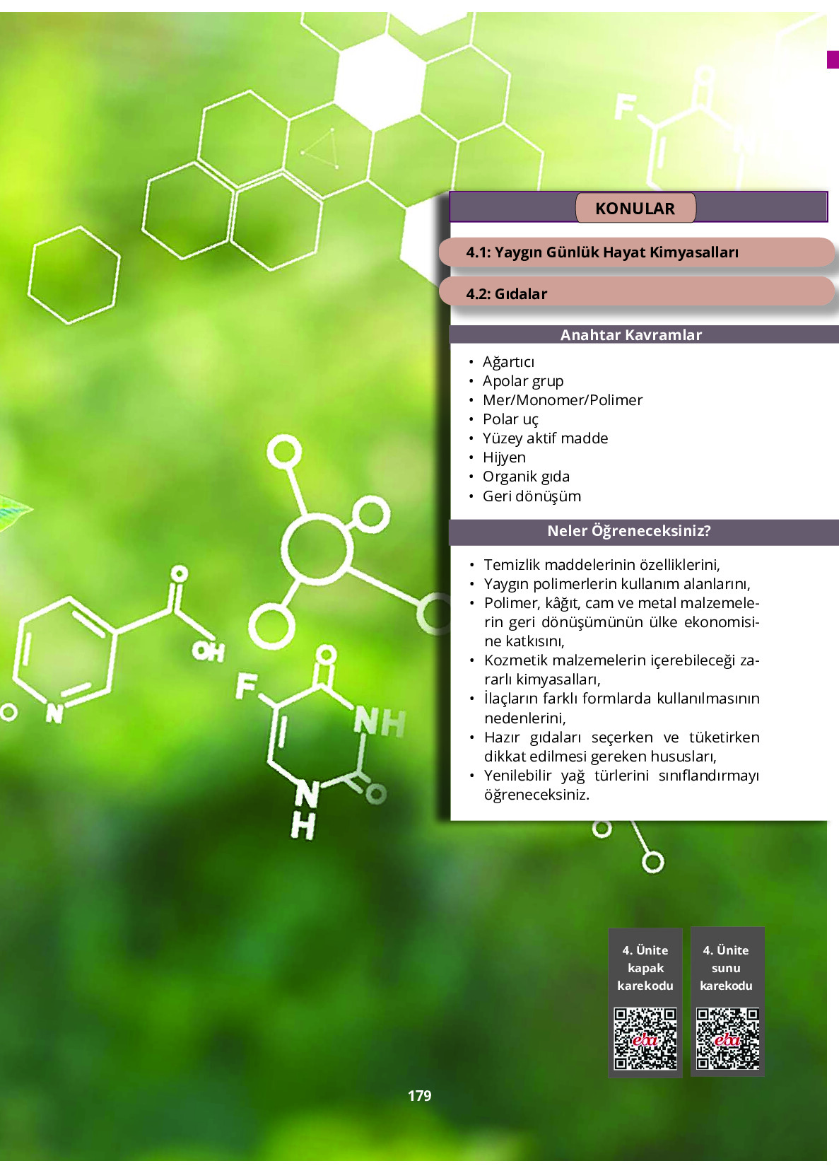 10. Sınıf Meb Yayınları Fen Lisesi Kimya Ders Kitabı Sayfa 179 Cevapları 10. Sınıf Meb Yayınları Fen Lisesi Kimya Ders Kitabı Sayfa 179 Cevapları