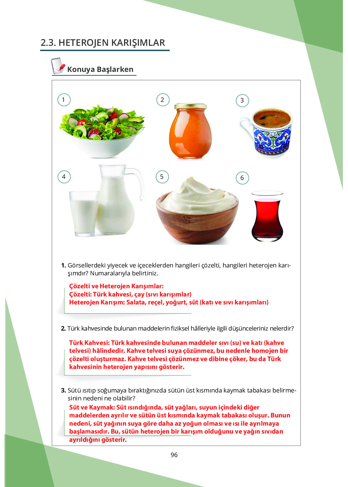 10. Sınıf Meb Yayınları Fen Lisesi Kimya Ders Kitabı Sayfa 96 Cevapları 10. Sınıf Meb Yayınları Fen Lisesi Kimya Ders Kitabı Sayfa 96 Cevapları