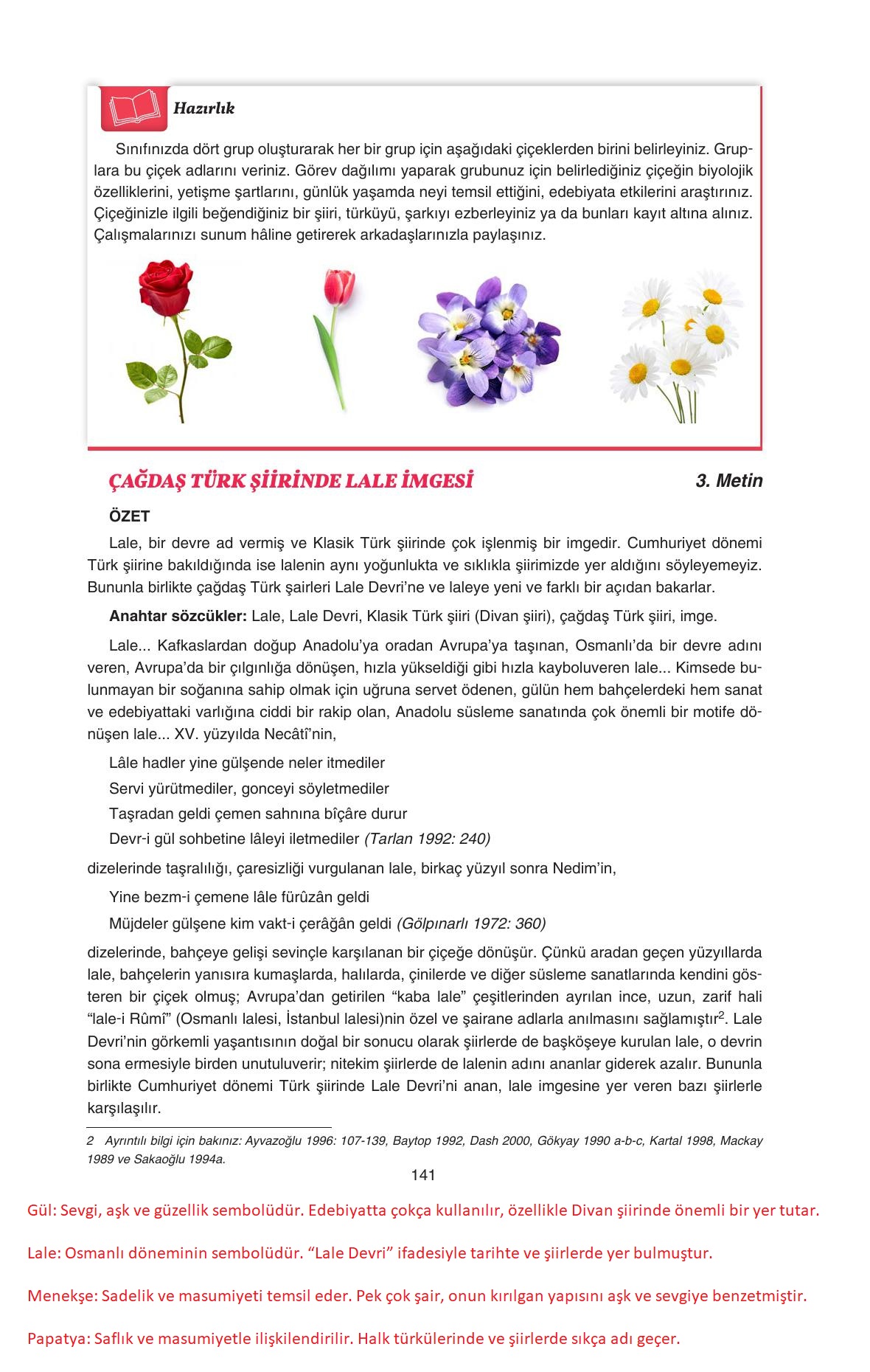 11. Sınıf Gizem Yayınları Türk Dili Ve Edebiyatı Ders Kitabı Sayfa 141 Cevapları 11. Sınıf Gizem Yayınları Türk Dili Ve Edebiyatı Ders Kitabı Sayfa 141 Cevapları