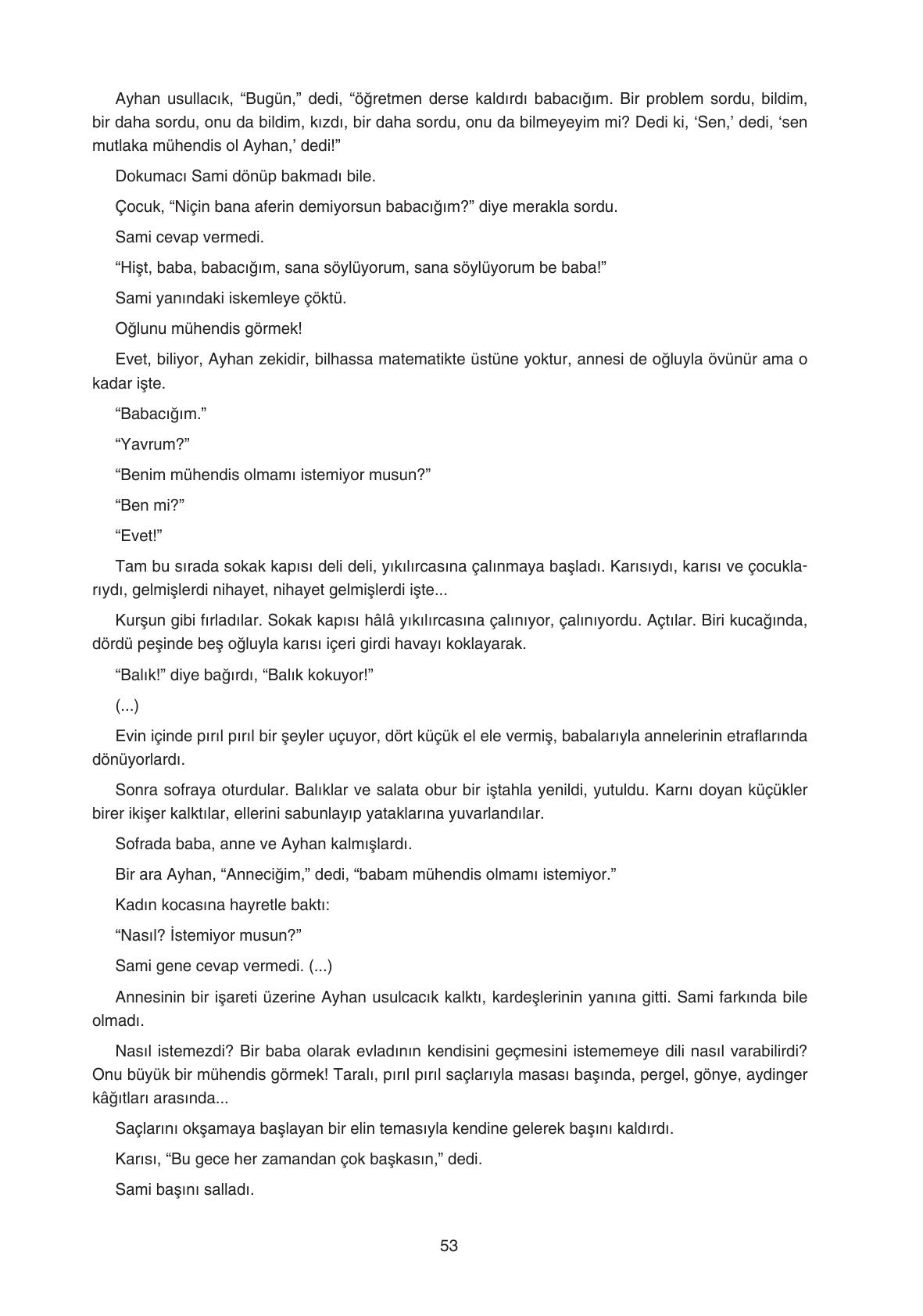 11. Sınıf Gizem Yayınları Türk Dili Ve Edebiyatı Ders Kitabı Sayfa 53 Cevapları