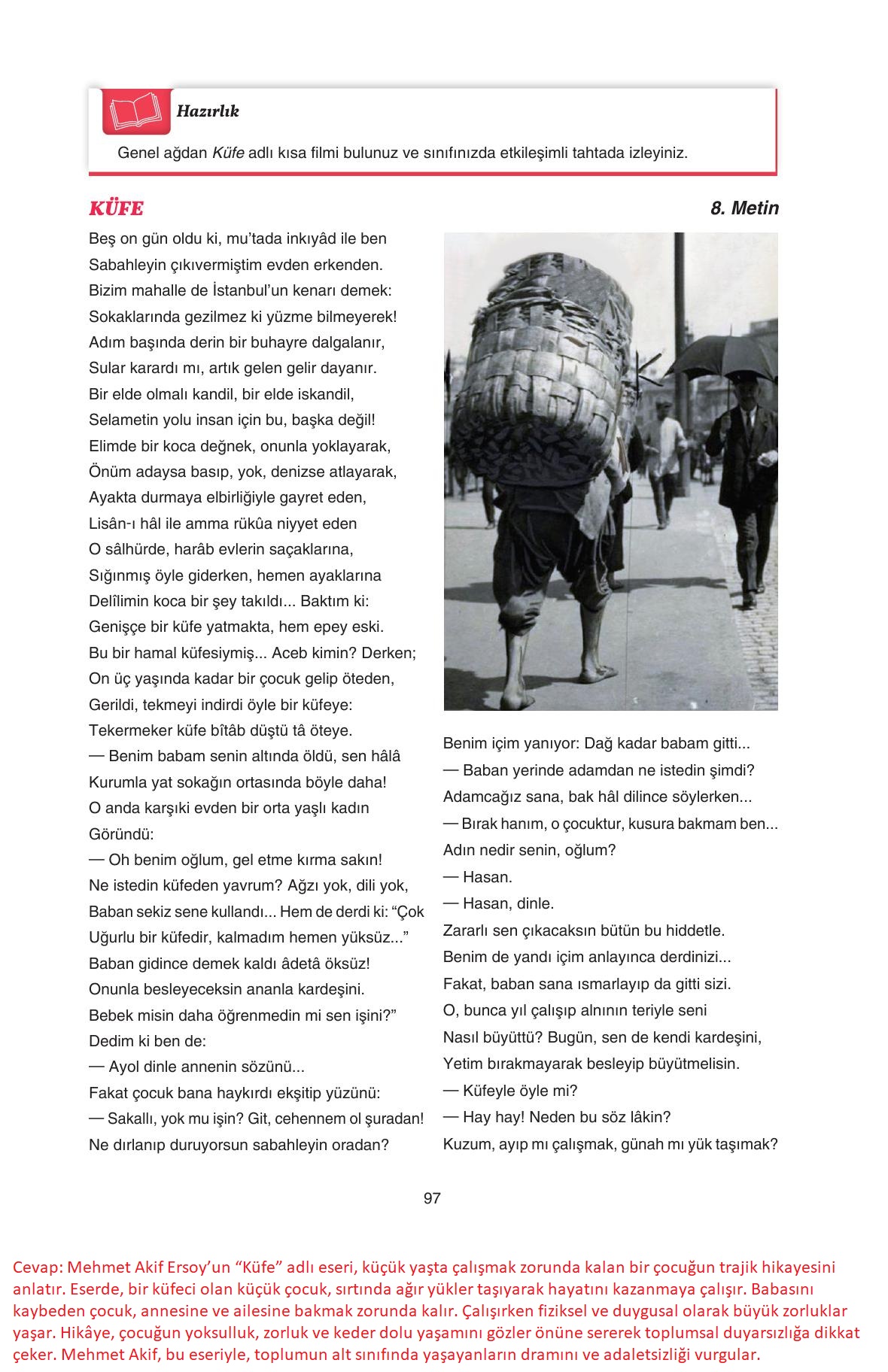 11. Sınıf Gizem Yayınları Türk Dili Ve Edebiyatı Ders Kitabı Sayfa 97 Cevapları 11. Sınıf Gizem Yayınları Türk Dili Ve Edebiyatı Ders Kitabı Sayfa 97 Cevapları