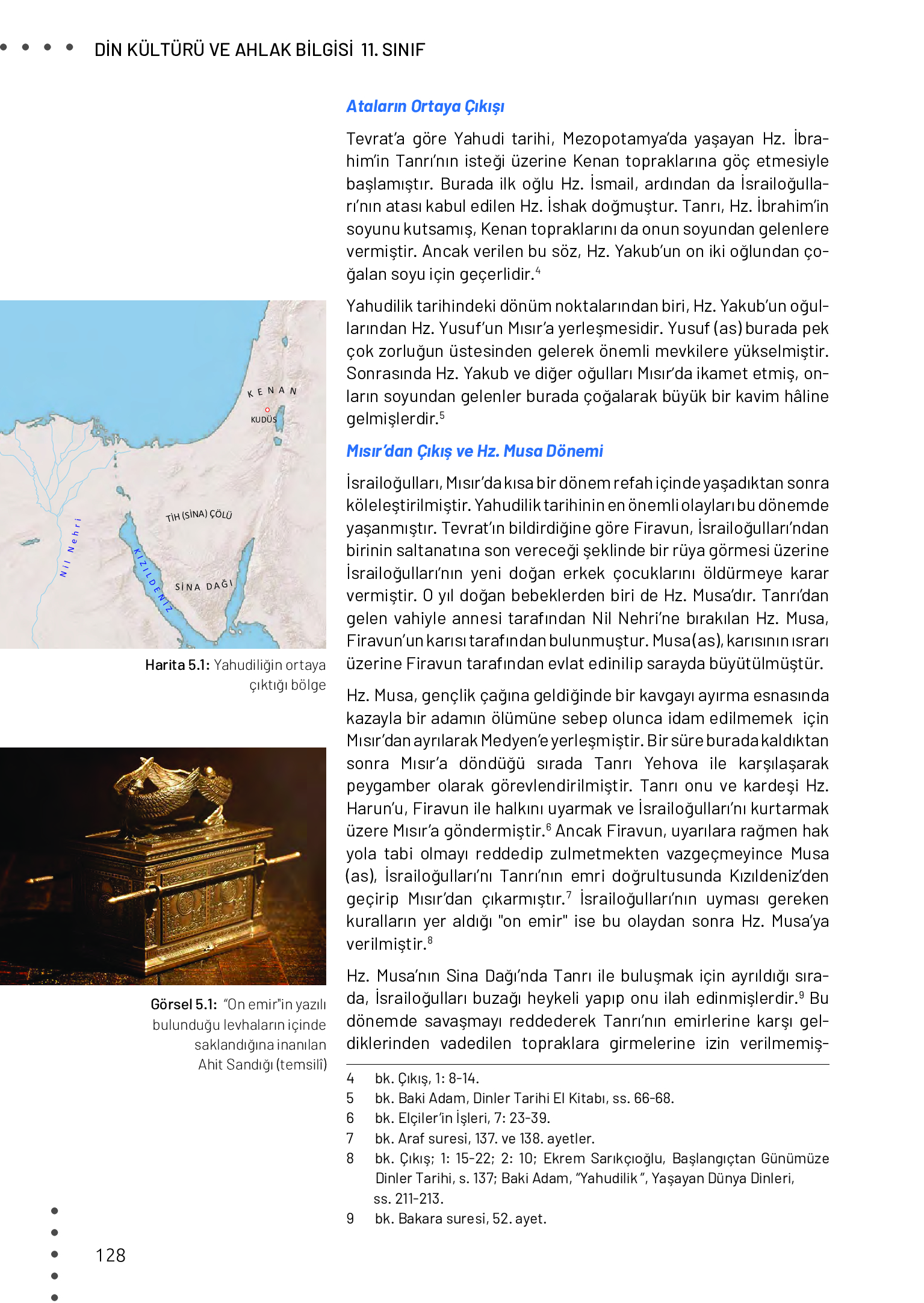 11. Sınıf Meb Yayınları Din Kültürü Ve Ahlak Bilgisi Ders Kitabı Sayfa 128 Cevapları 11. Sınıf Meb Yayınları Din Kültürü Ve Ahlak Bilgisi Ders Kitabı Sayfa 128 Cevapları