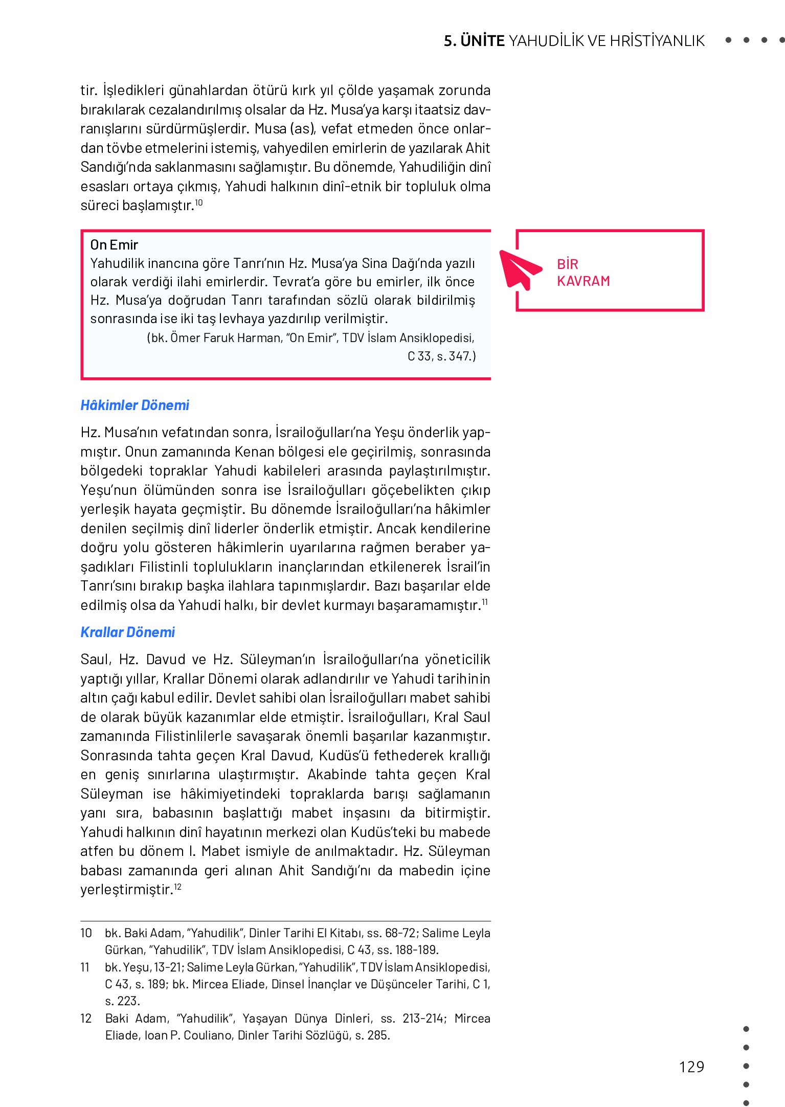 11. Sınıf Meb Yayınları Din Kültürü Ve Ahlak Bilgisi Ders Kitabı Sayfa 129 Cevapları 11. Sınıf Meb Yayınları Din Kültürü Ve Ahlak Bilgisi Ders Kitabı Sayfa 129 Cevapları