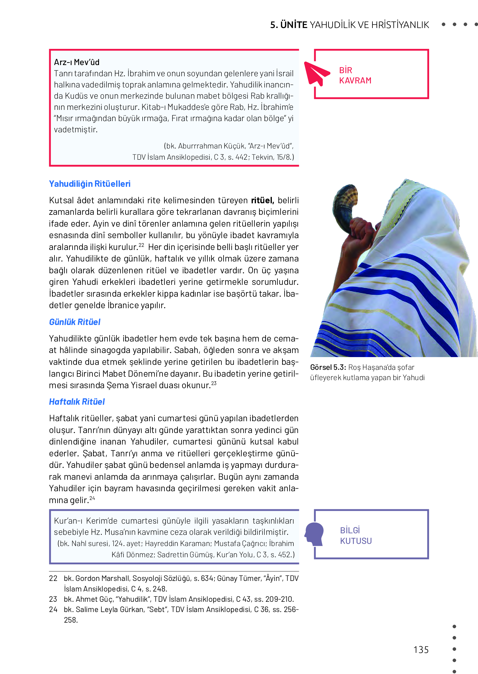 11. Sınıf Meb Yayınları Din Kültürü Ve Ahlak Bilgisi Ders Kitabı Sayfa 135 Cevapları 11. Sınıf Meb Yayınları Din Kültürü Ve Ahlak Bilgisi Ders Kitabı Sayfa 135 Cevapları