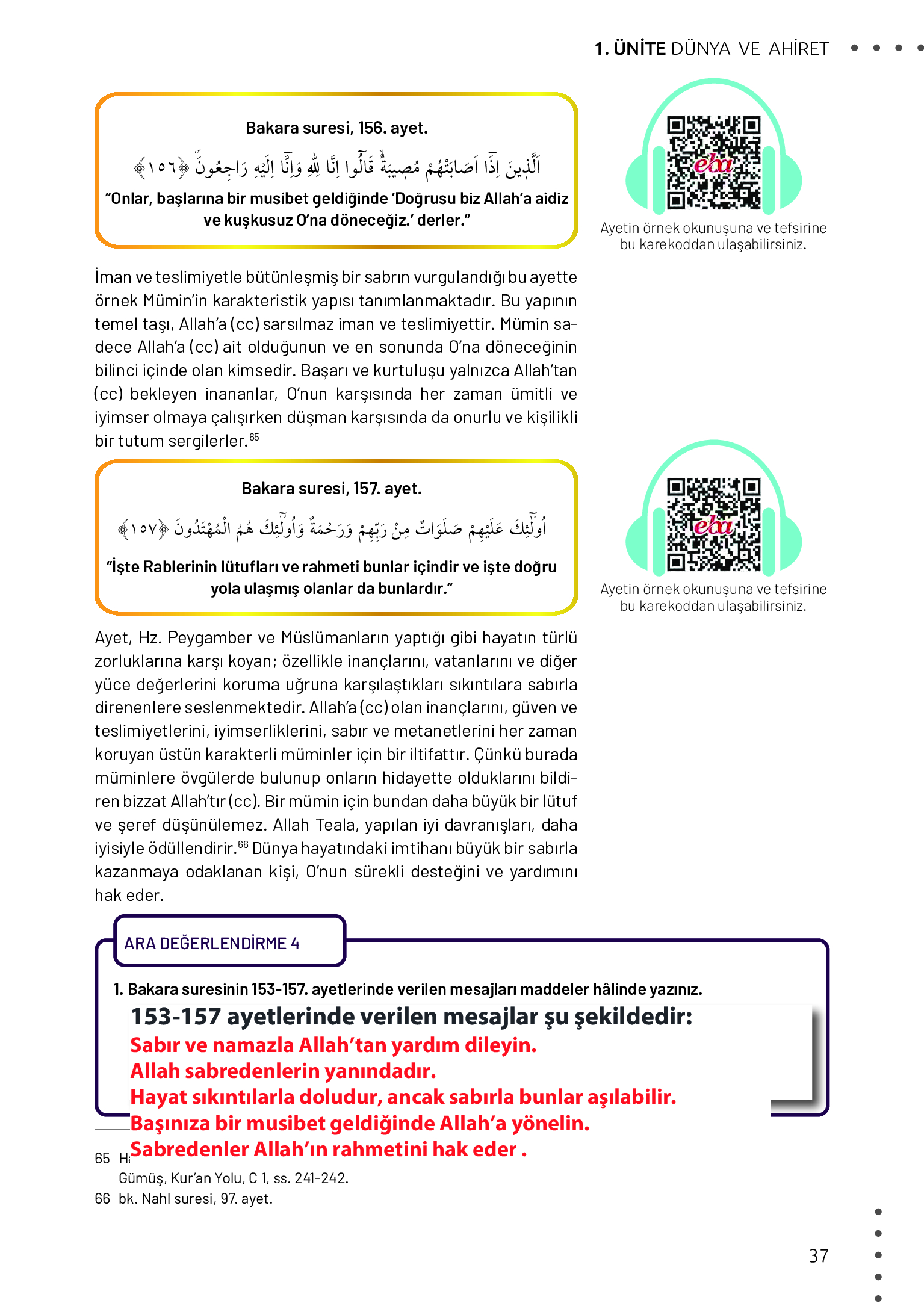 11. Sınıf Meb Yayınları Din Kültürü Ve Ahlak Bilgisi Ders Kitabı Sayfa 37 Cevapları 11. Sınıf Meb Yayınları Din Kültürü Ve Ahlak Bilgisi Ders Kitabı Sayfa 37 Cevapları
