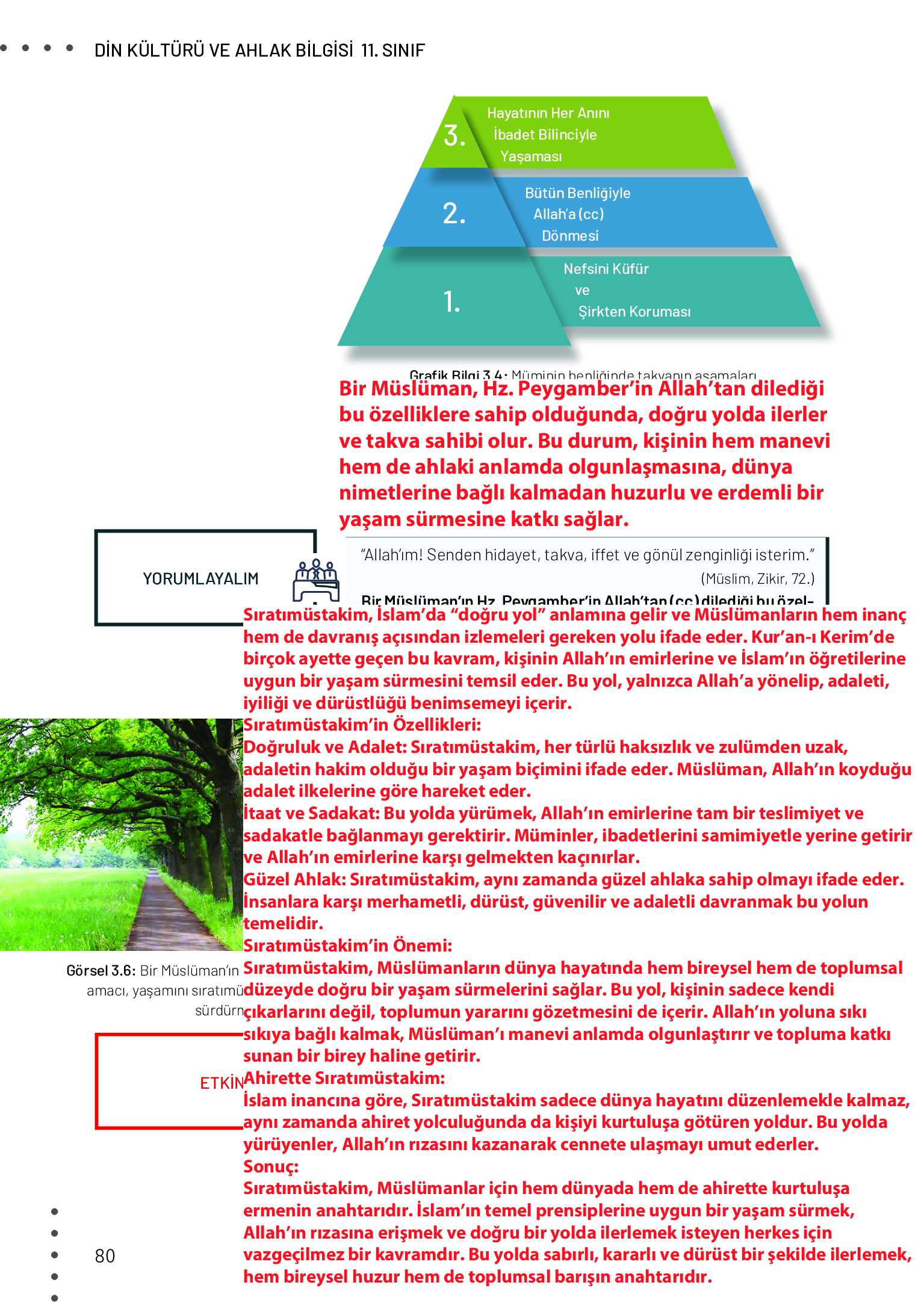 11. Sınıf Meb Yayınları Din Kültürü Ve Ahlak Bilgisi Ders Kitabı Sayfa 80 Cevapları 11. Sınıf Meb Yayınları Din Kültürü Ve Ahlak Bilgisi Ders Kitabı Sayfa 80 Cevapları