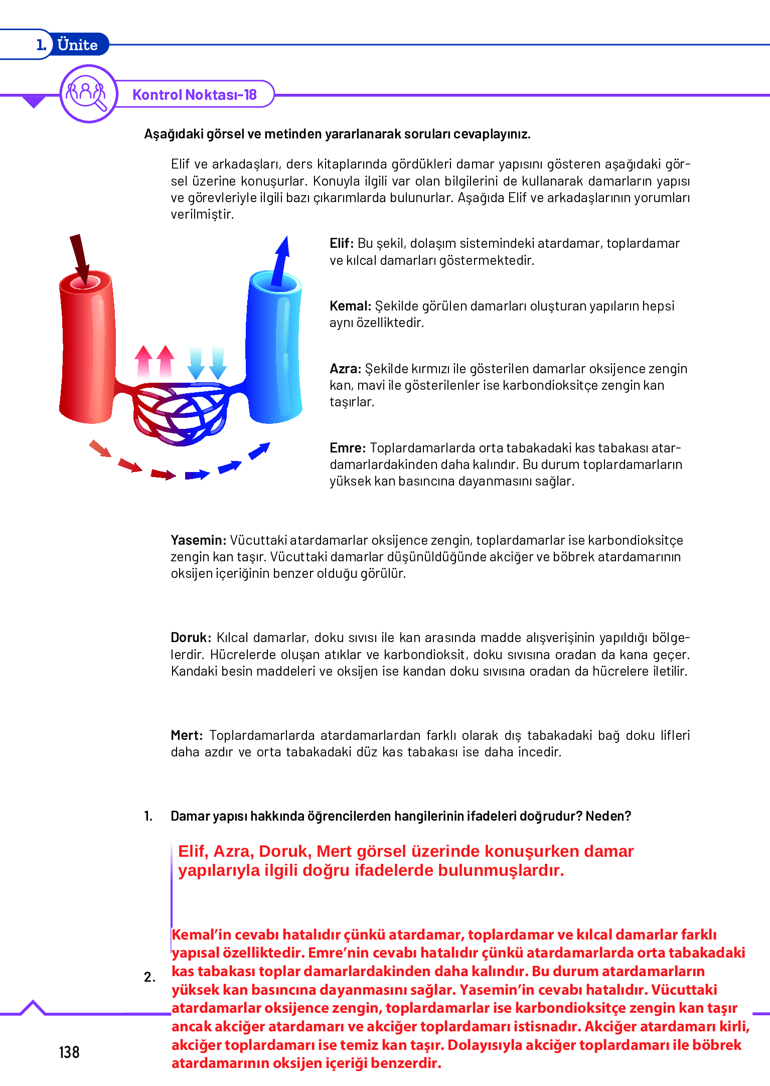 11. Sınıf Meb Yayınları Fen Lisesi Biyoloji Ders Kitabı Sayfa 138 Cevapları 11. Sınıf Meb Yayınları Fen Lisesi Biyoloji Ders Kitabı Sayfa 138 Cevapları