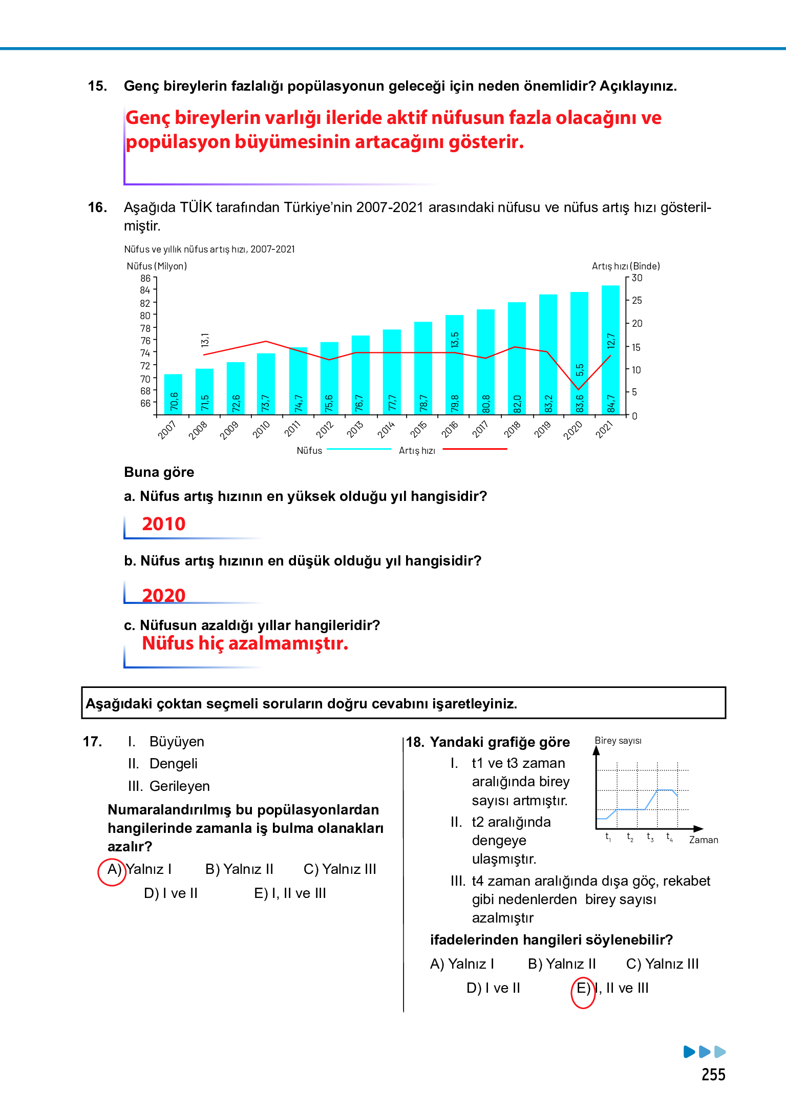 11. Sınıf Meb Yayınları Fen Lisesi Biyoloji Ders Kitabı Sayfa 255 Cevapları 11. Sınıf Meb Yayınları Fen Lisesi Biyoloji Ders Kitabı Sayfa 255 Cevapları