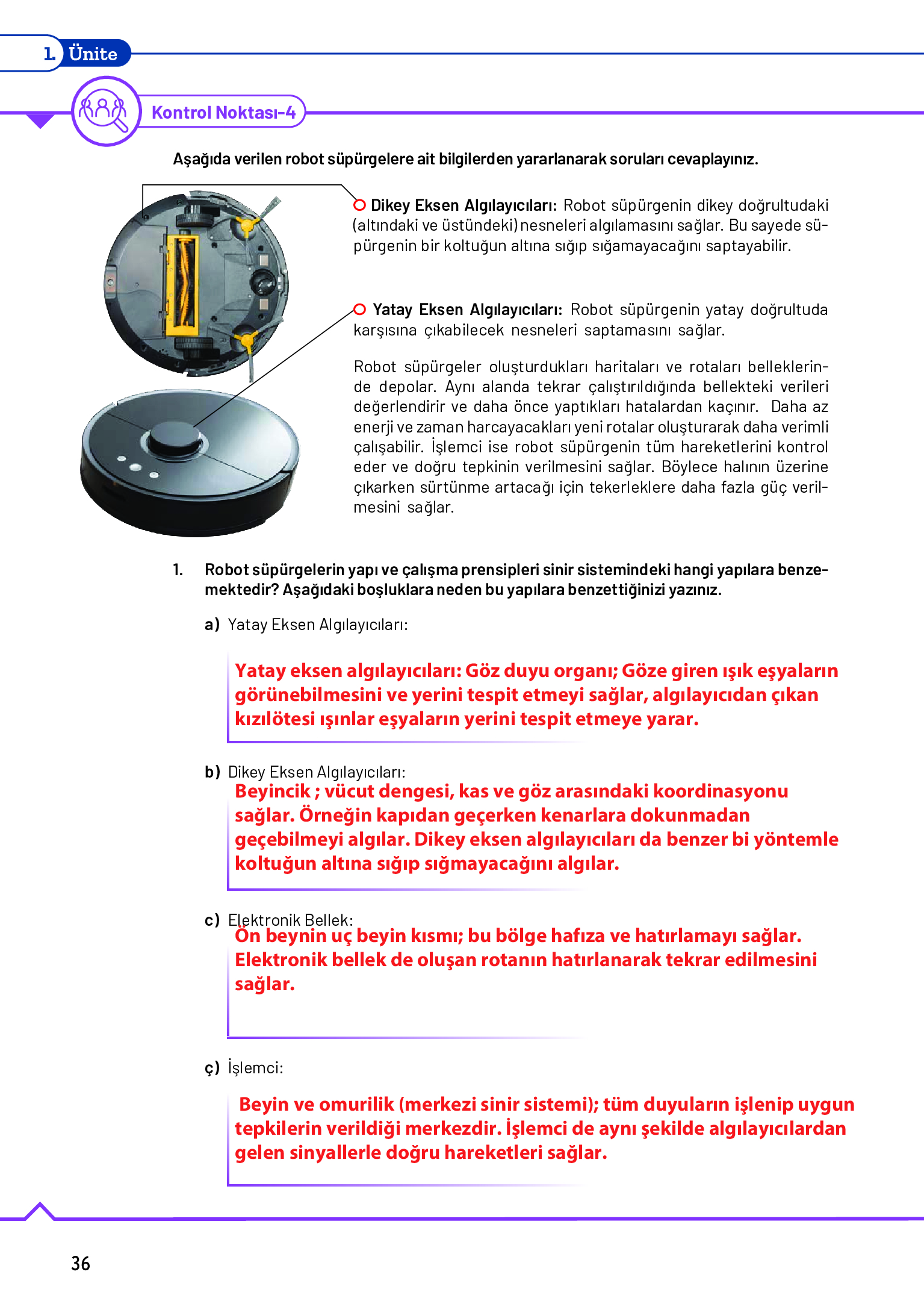 11. Sınıf Meb Yayınları Fen Lisesi Biyoloji Ders Kitabı Sayfa 36 Cevapları 11. Sınıf Meb Yayınları Fen Lisesi Biyoloji Ders Kitabı Sayfa 36 Cevapları