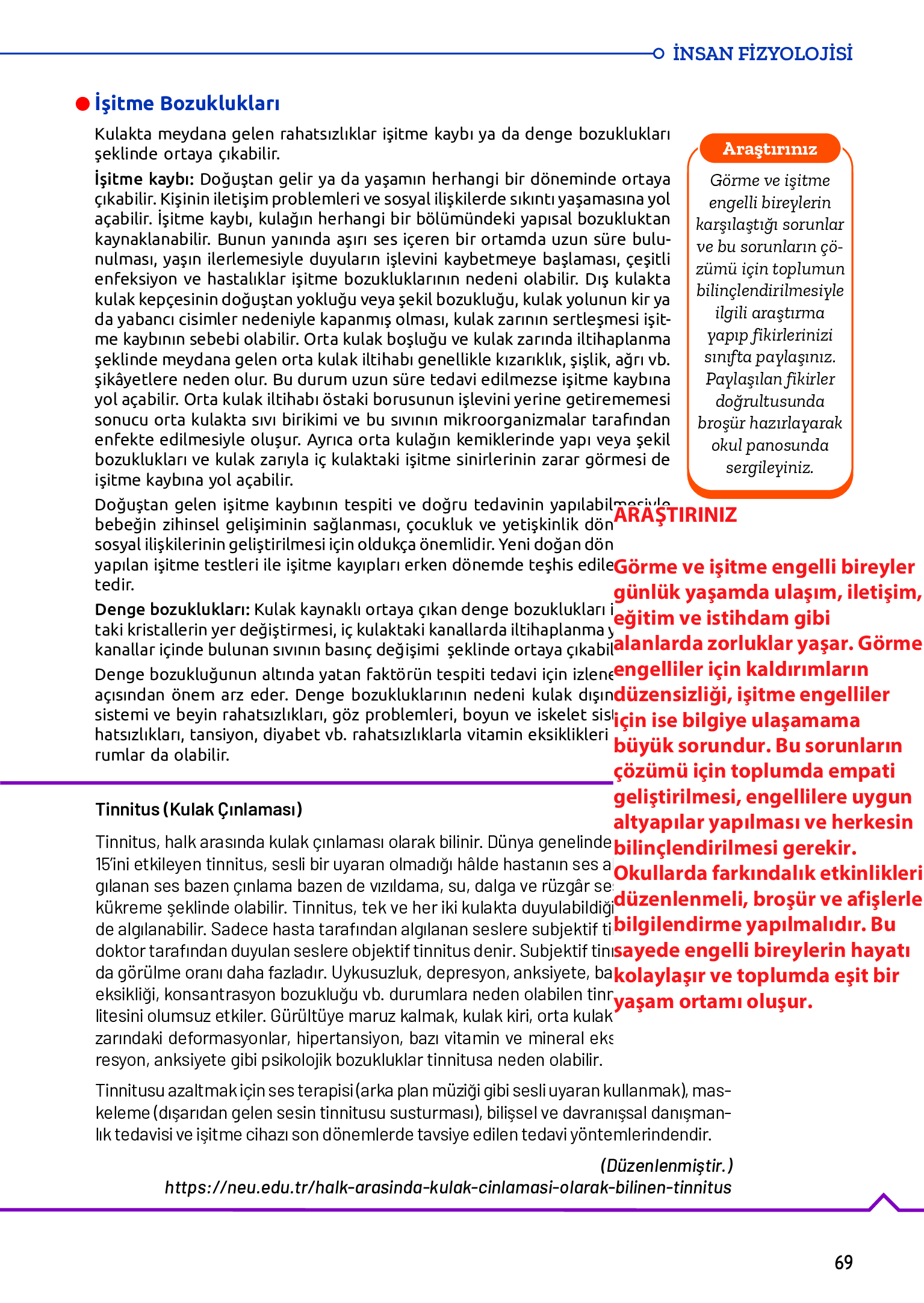 11. Sınıf Meb Yayınları Fen Lisesi Biyoloji Ders Kitabı Sayfa 69 Cevapları 11. Sınıf Meb Yayınları Fen Lisesi Biyoloji Ders Kitabı Sayfa 69 Cevapları