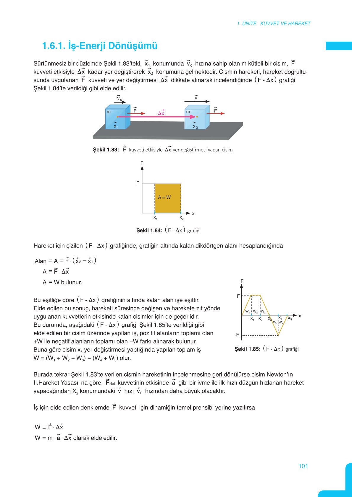 11. Sınıf Meb Yayınları Fen Lisesi Fizik Ders Kitabı Sayfa 101 Cevapları 11. Sınıf Meb Yayınları Fen Lisesi Fizik Ders Kitabı Sayfa 101 Cevapları