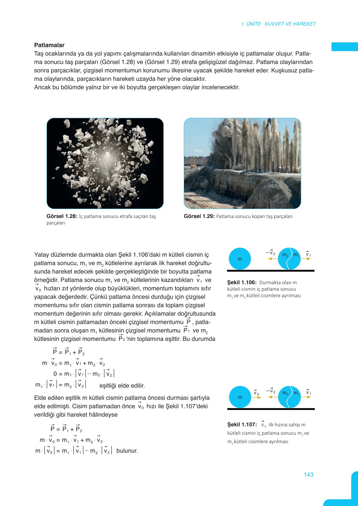 11. Sınıf Meb Yayınları Fen Lisesi Fizik Ders Kitabı Sayfa 143 Cevapları