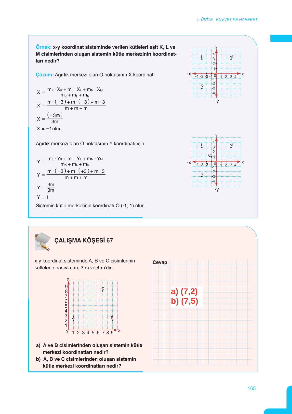 11. Sınıf Meb Yayınları Fen Lisesi Fizik Ders Kitabı Sayfa 165 Cevapları 11. Sınıf Meb Yayınları Fen Lisesi Fizik Ders Kitabı Sayfa 165 Cevapları