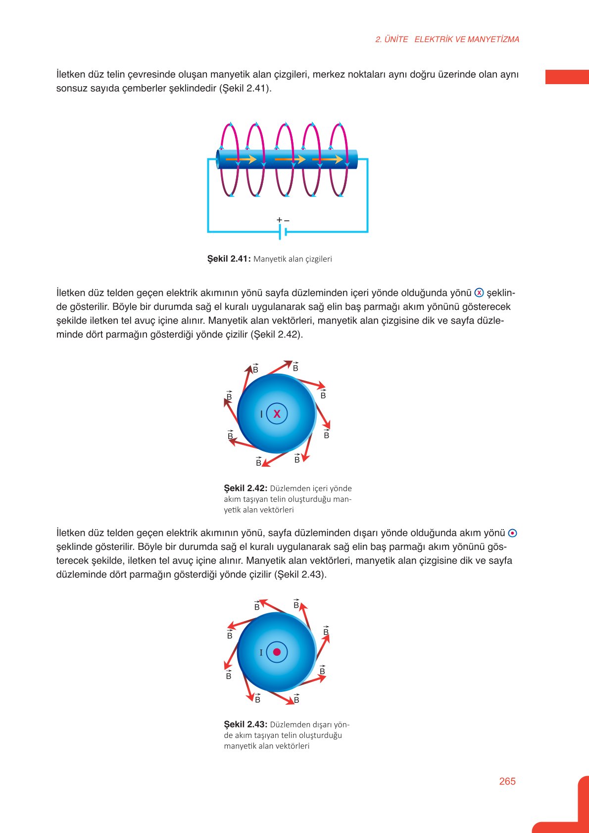 11. Sınıf Meb Yayınları Fen Lisesi Fizik Ders Kitabı Sayfa 265 Cevapları