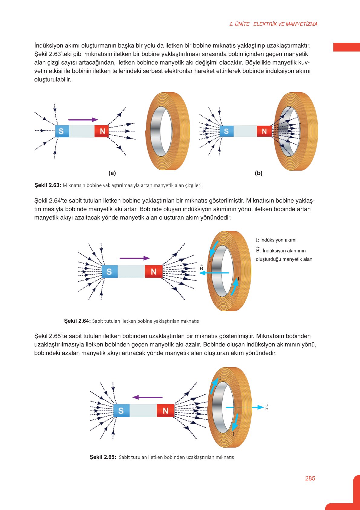 11. Sınıf Meb Yayınları Fen Lisesi Fizik Ders Kitabı Sayfa 285 Cevapları