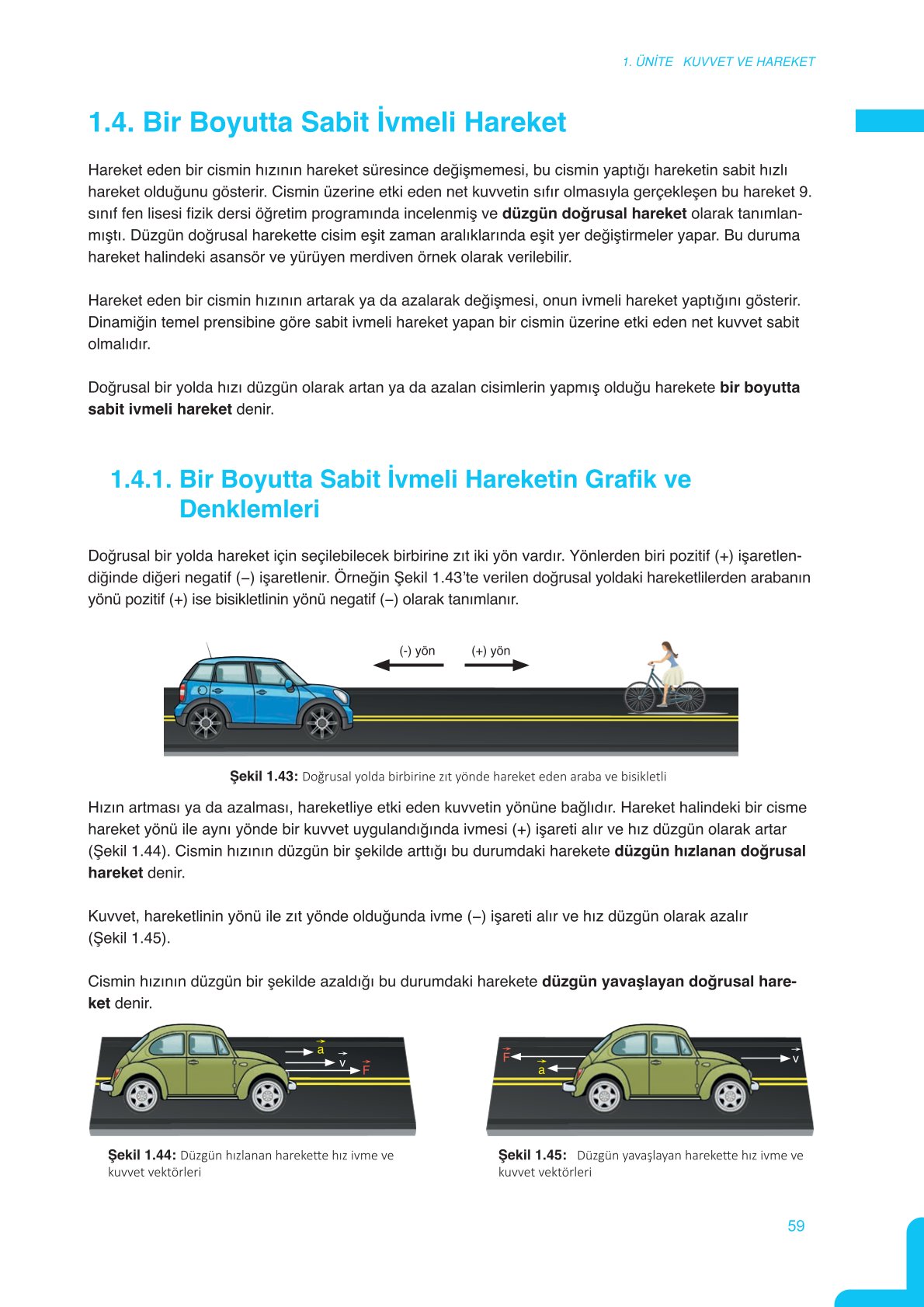 11. Sınıf Meb Yayınları Fen Lisesi Fizik Ders Kitabı Sayfa 59 Cevapları 11. Sınıf Meb Yayınları Fen Lisesi Fizik Ders Kitabı Sayfa 59 Cevapları