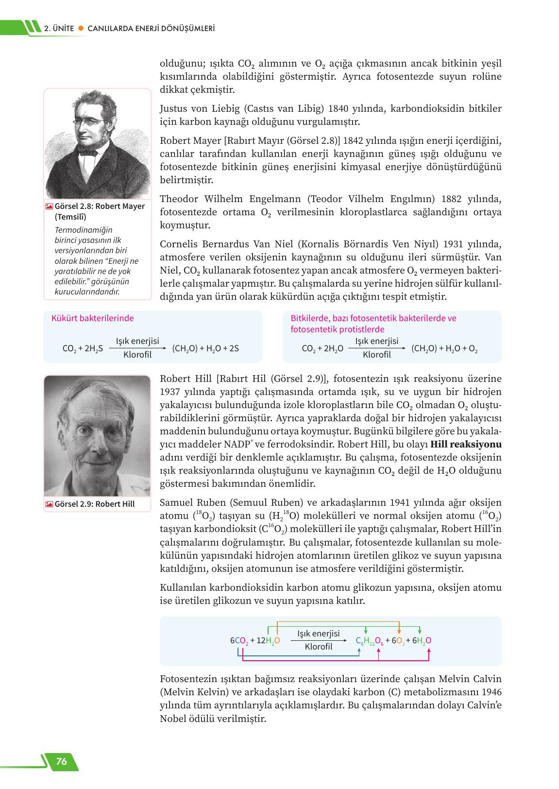 12. Sınıf Meb Yayınları Fen Lisesi Biyoloji Ders Kitabı Sayfa 76 Cevapları 12. Sınıf Meb Yayınları Fen Lisesi Biyoloji Ders Kitabı Sayfa 76 Cevapları