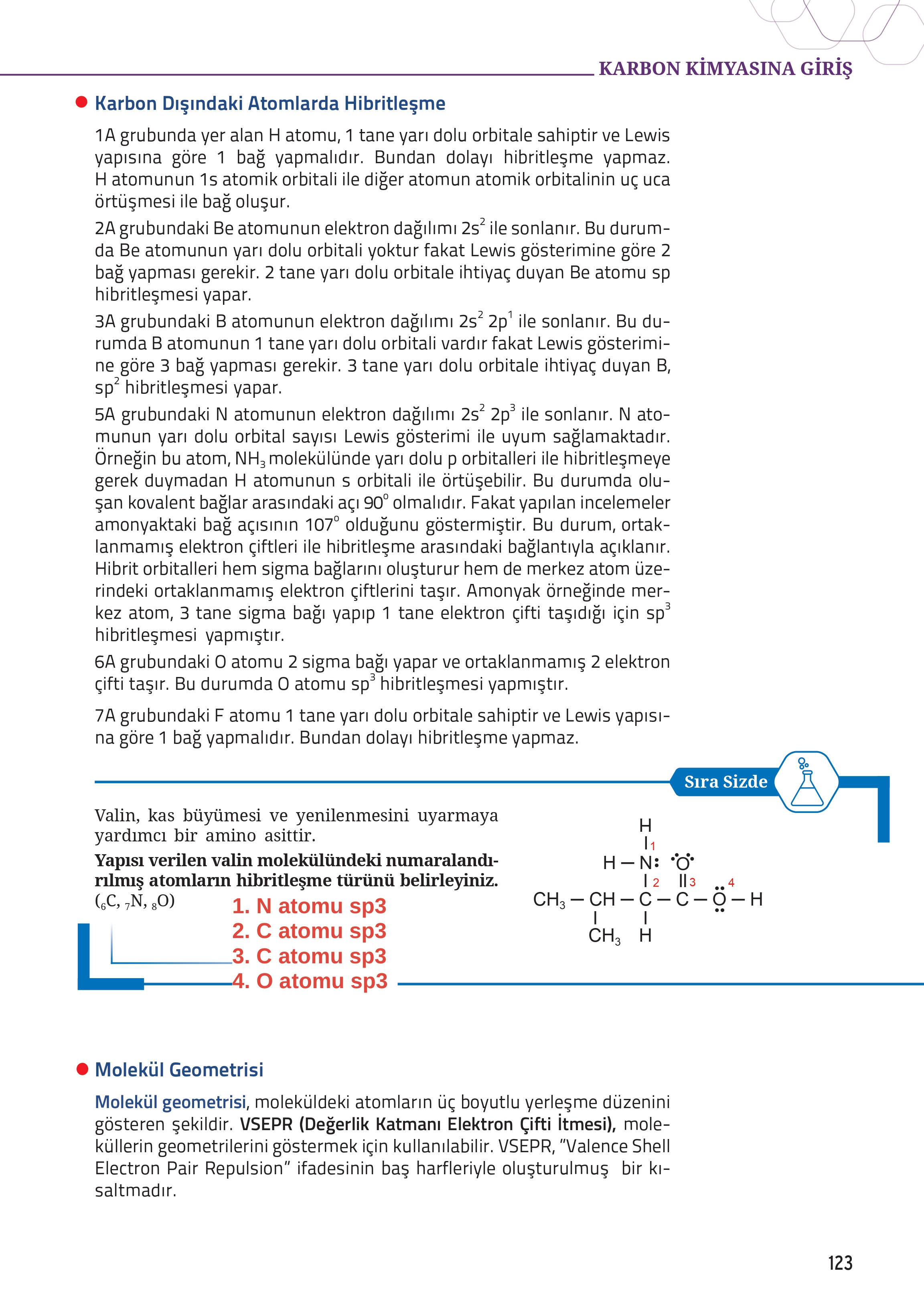 12. Sınıf Meb Yayınları Fen Lisesi Kimya Ders Kitabı Sayfa 123 Cevapları 12. Sınıf Meb Yayınları Fen Lisesi Kimya Ders Kitabı Sayfa 123 Cevapları