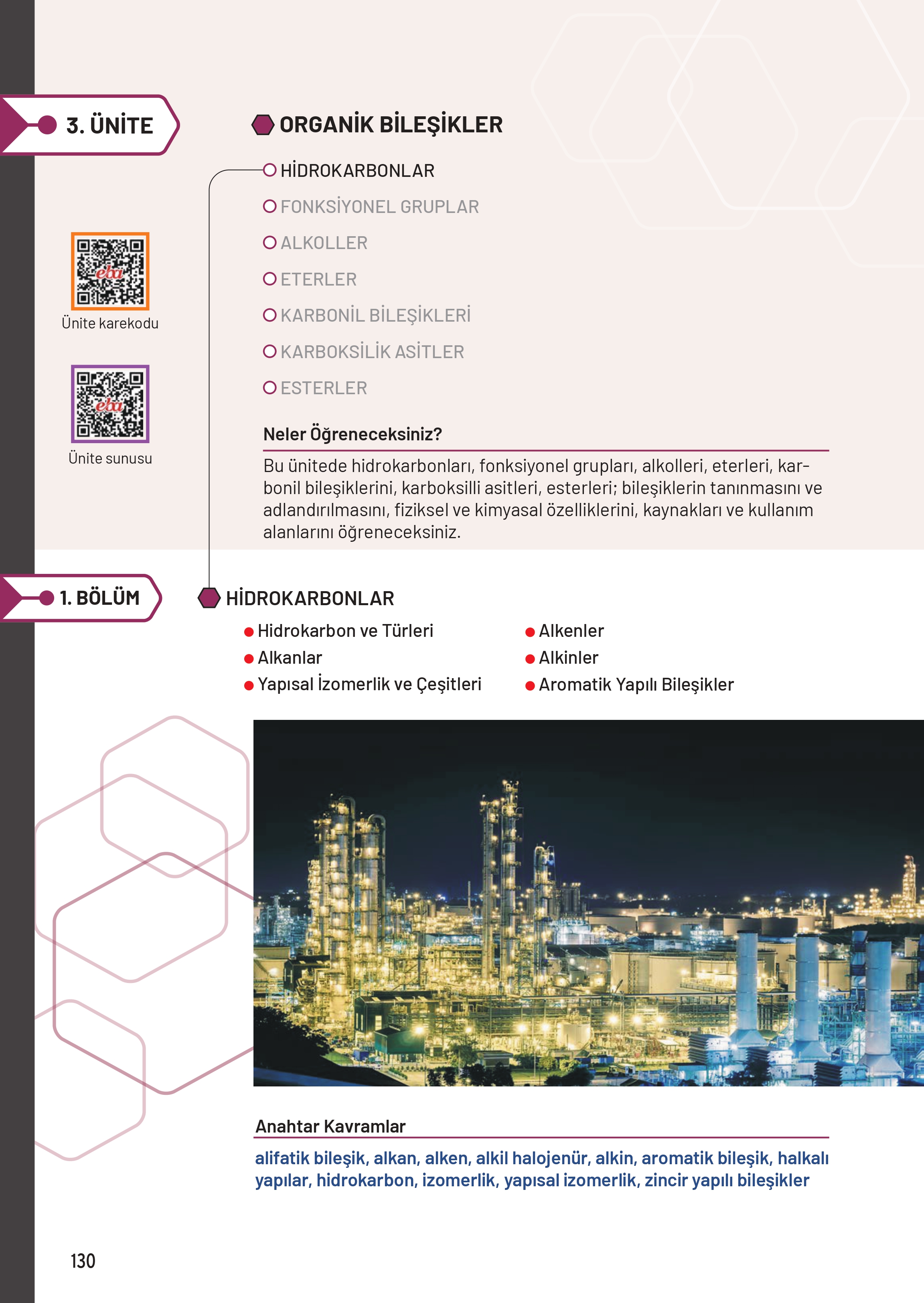 12. Sınıf Meb Yayınları Fen Lisesi Kimya Ders Kitabı Sayfa 130 Cevapları