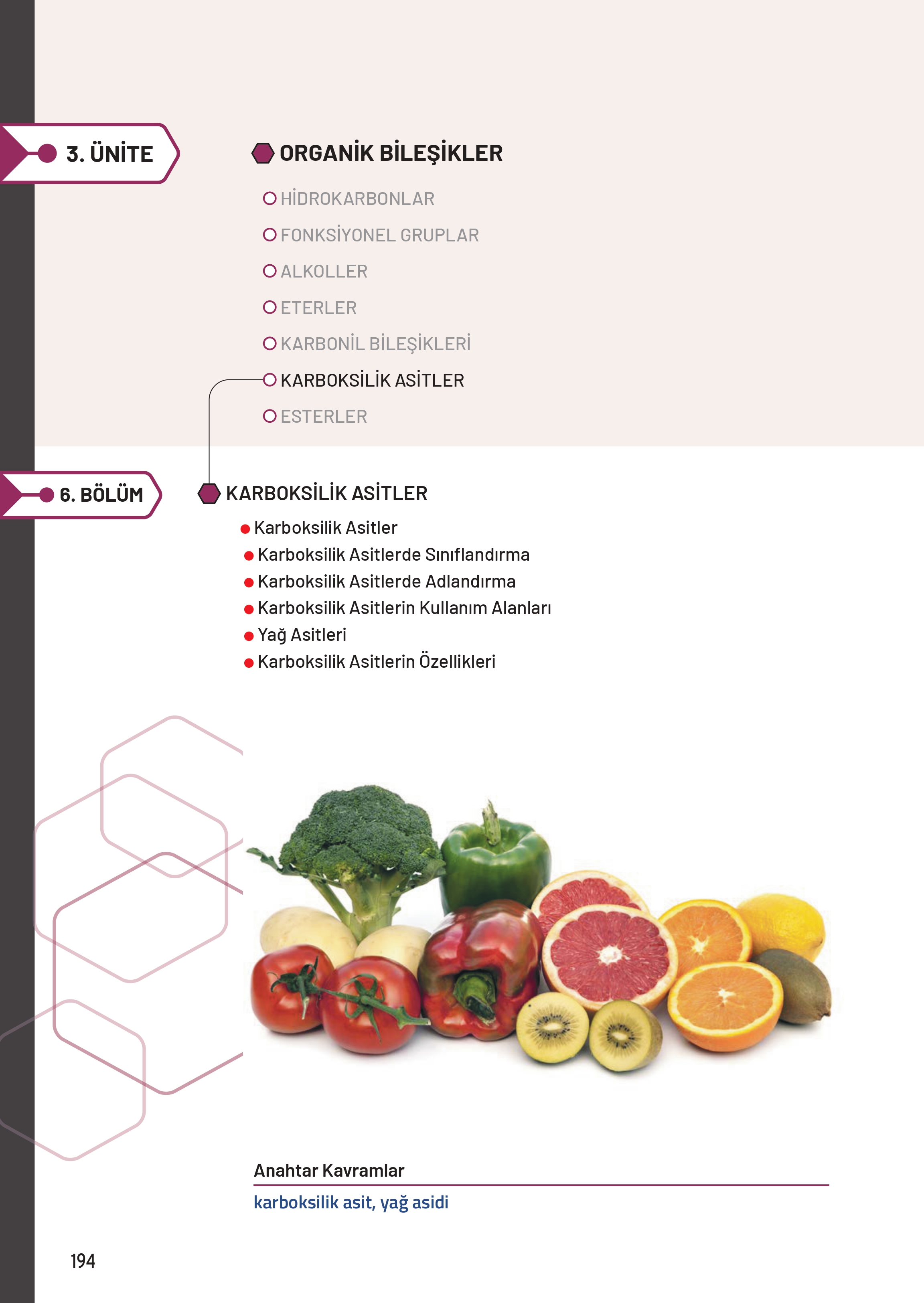 12. Sınıf Meb Yayınları Fen Lisesi Kimya Ders Kitabı Sayfa 194 Cevapları