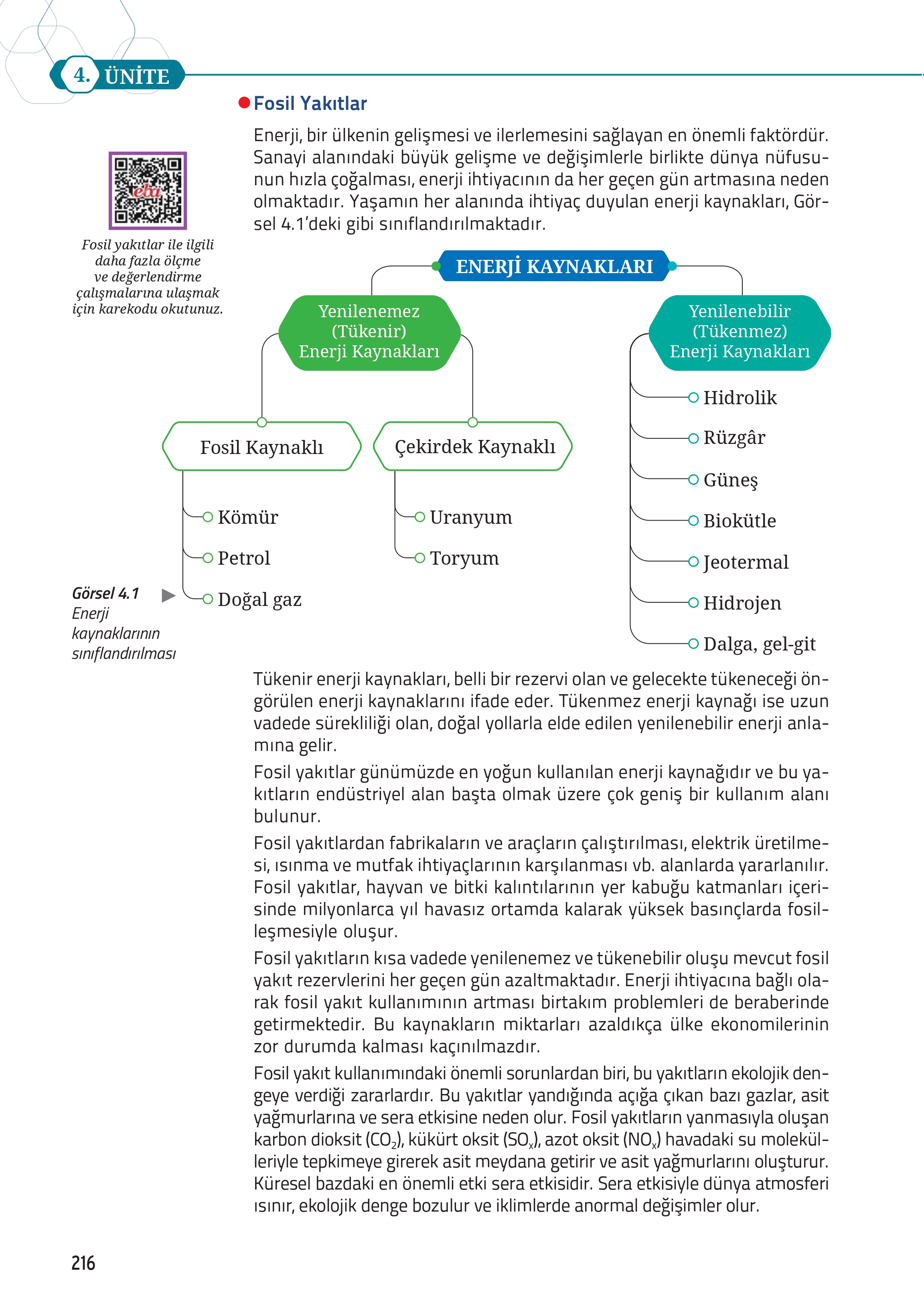 12. Sınıf Meb Yayınları Fen Lisesi Kimya Ders Kitabı Sayfa 216 Cevapları
