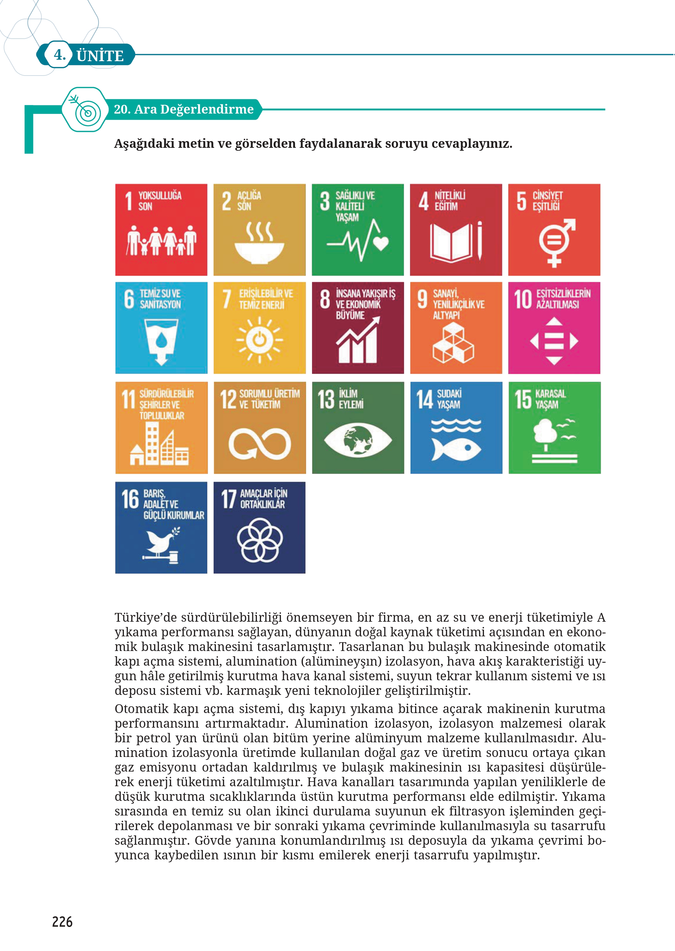 12. Sınıf Meb Yayınları Fen Lisesi Kimya Ders Kitabı Sayfa 226 Cevapları