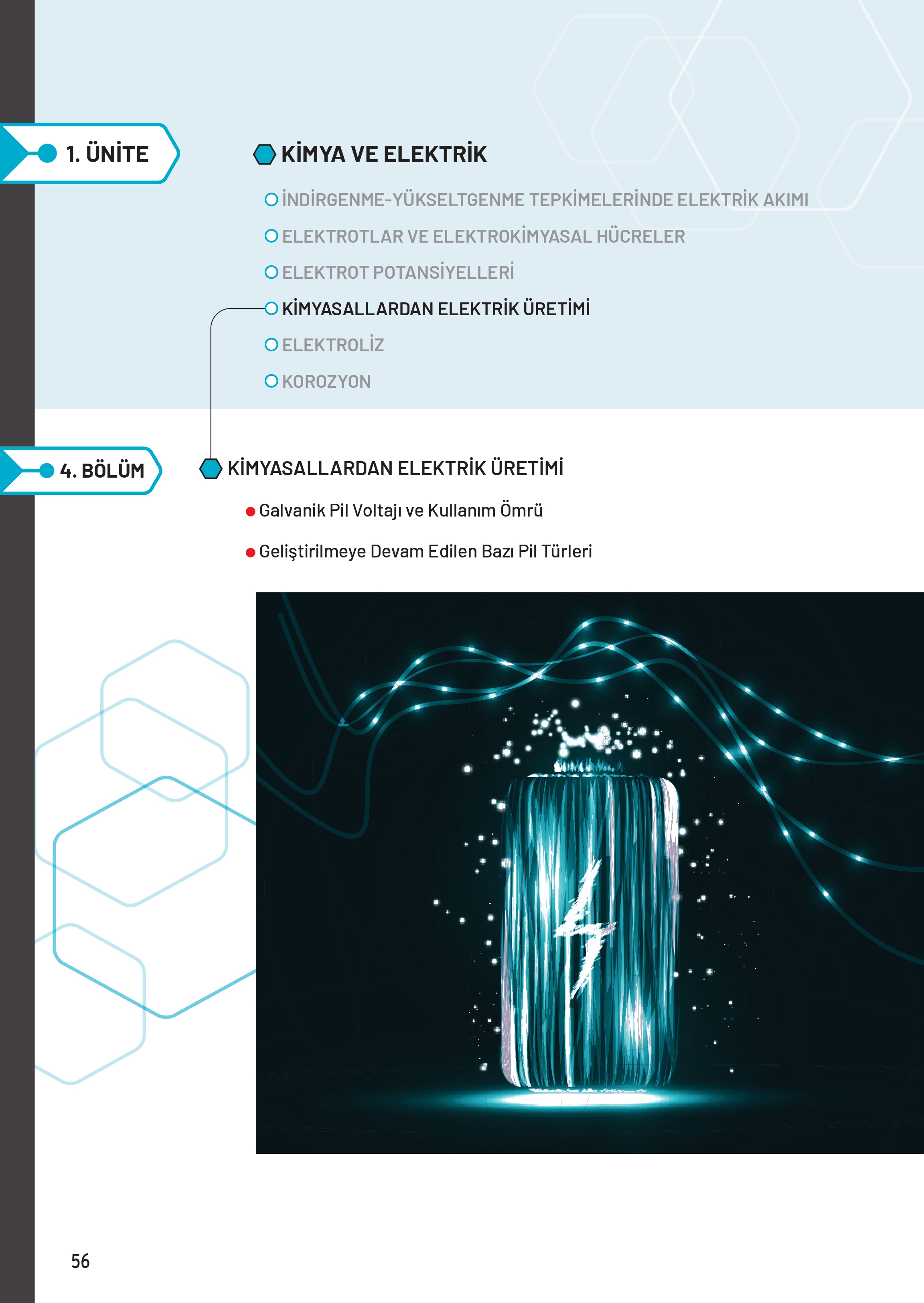 12. Sınıf Meb Yayınları Fen Lisesi Kimya Ders Kitabı Sayfa 56 Cevapları