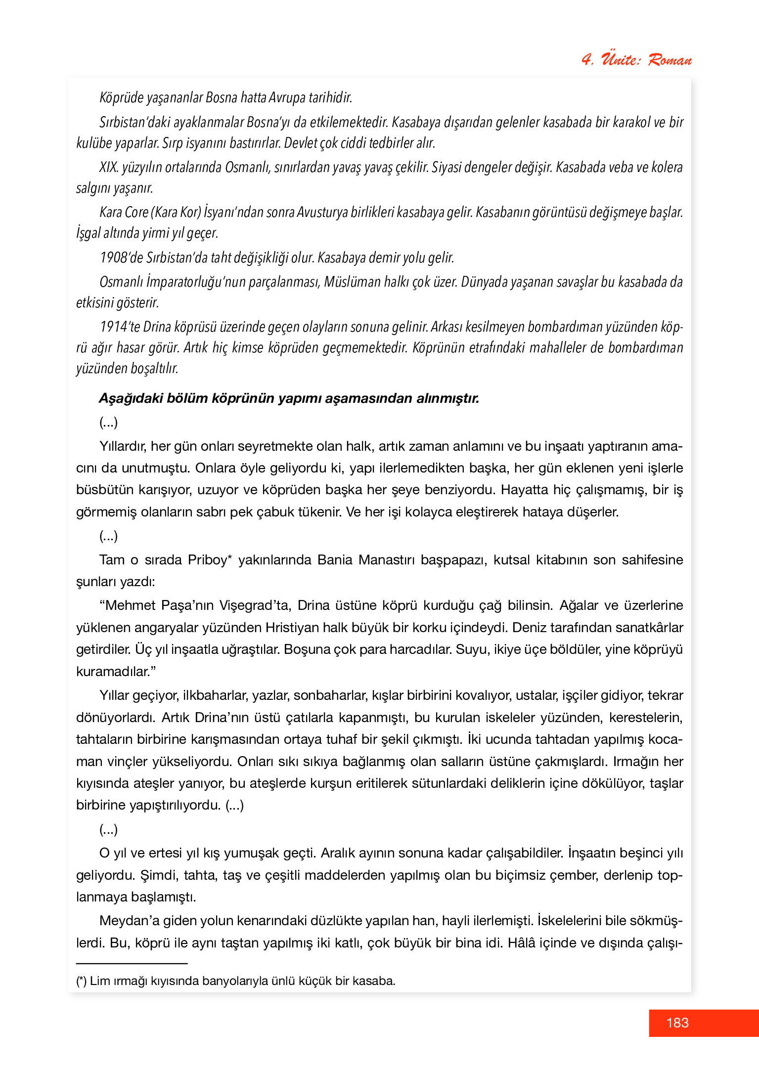 12. Sınıf Melis Yayınları Türk Dili Ve Edebiyatı Ders Kitabı Sayfa 183 Cevapları
