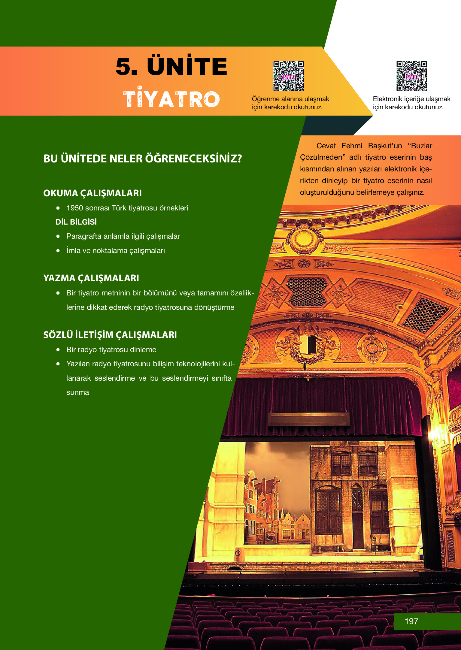 12. Sınıf Melis Yayınları Türk Dili Ve Edebiyatı Ders Kitabı Sayfa 197 Cevapları