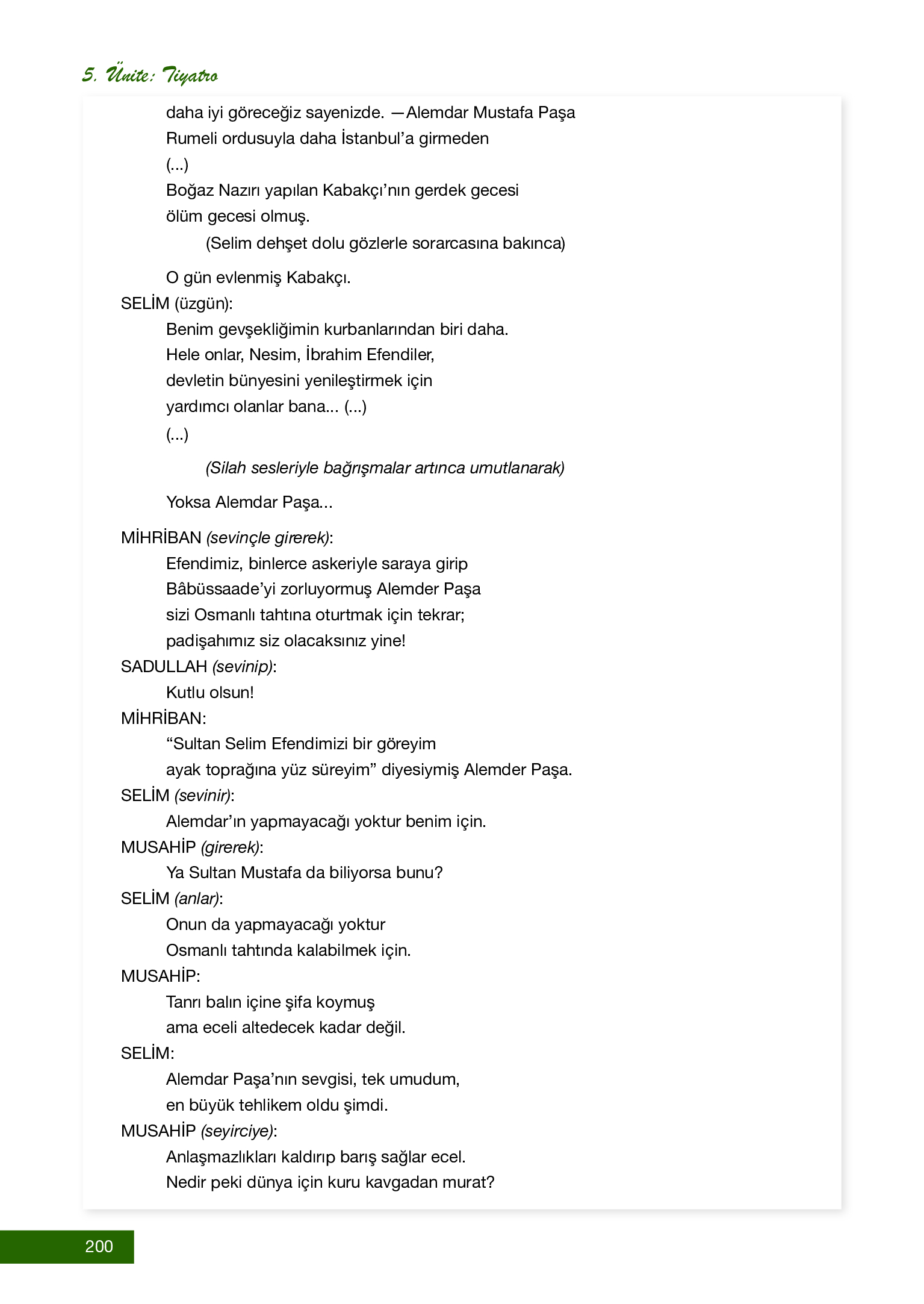 12. Sınıf Melis Yayınları Türk Dili Ve Edebiyatı Ders Kitabı Sayfa 200 Cevapları 12. Sınıf Melis Yayınları Türk Dili Ve Edebiyatı Ders Kitabı Sayfa 200 Cevapları