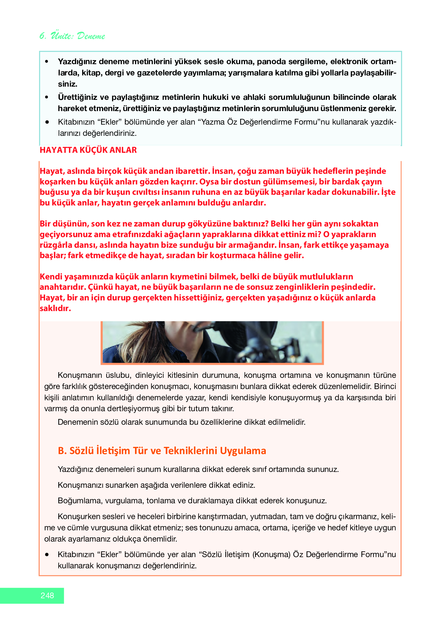 12. Sınıf Melis Yayınları Türk Dili Ve Edebiyatı Ders Kitabı Sayfa 248 Cevapları