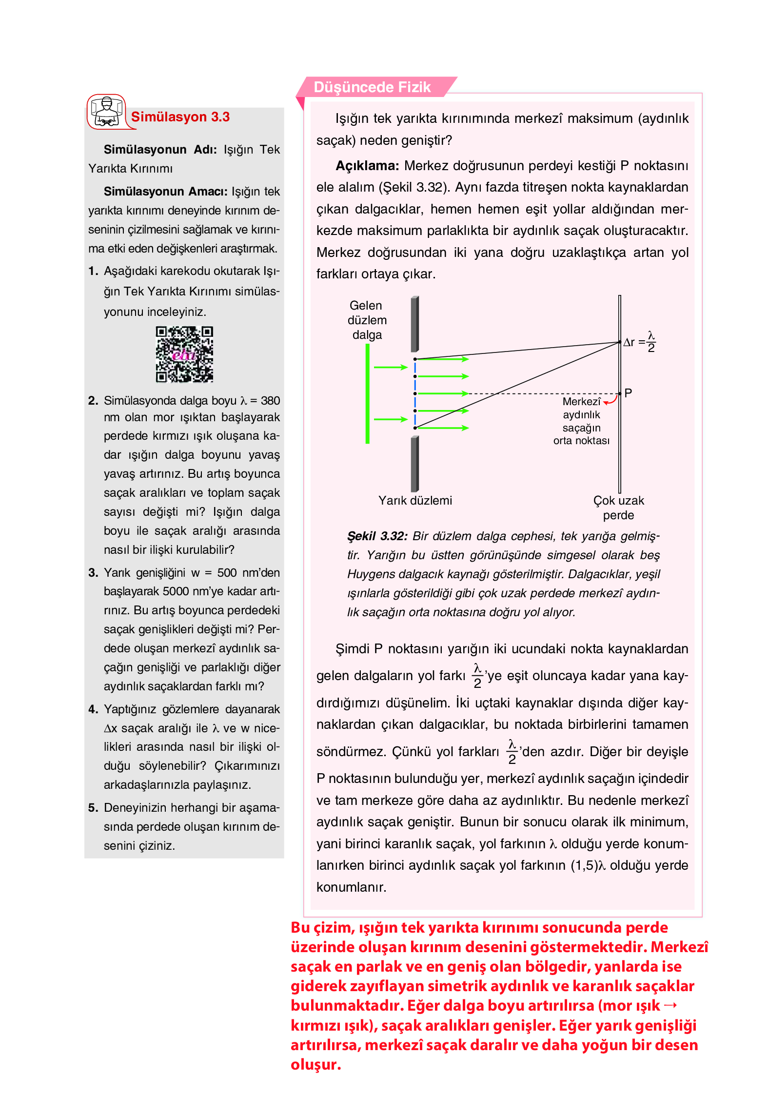 12. Sınıf Yıldırım Yayınları Fizik Ders Kitabı Sayfa 112 Cevapları