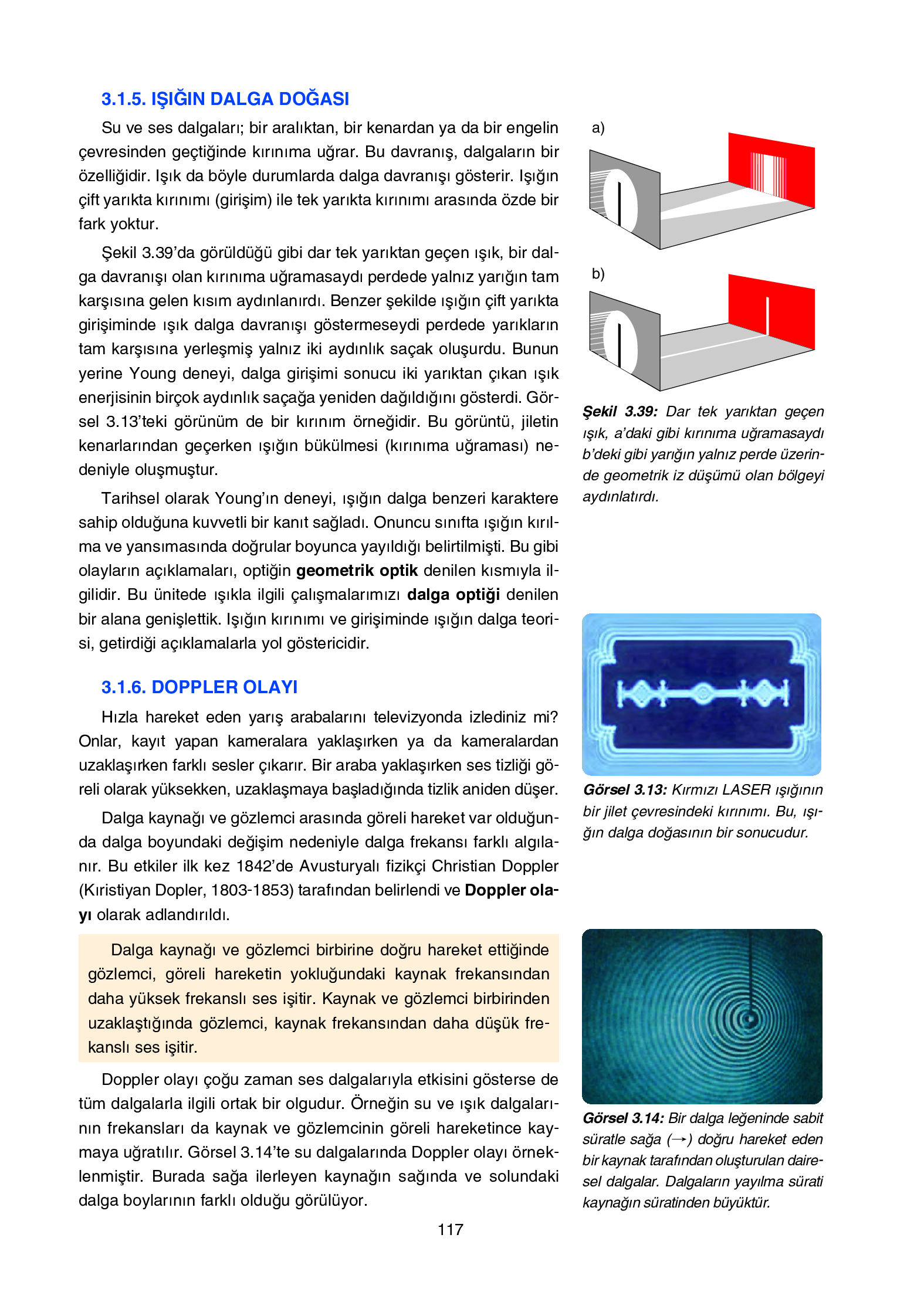 12. Sınıf Yıldırım Yayınları Fizik Ders Kitabı Sayfa 117 Cevapları