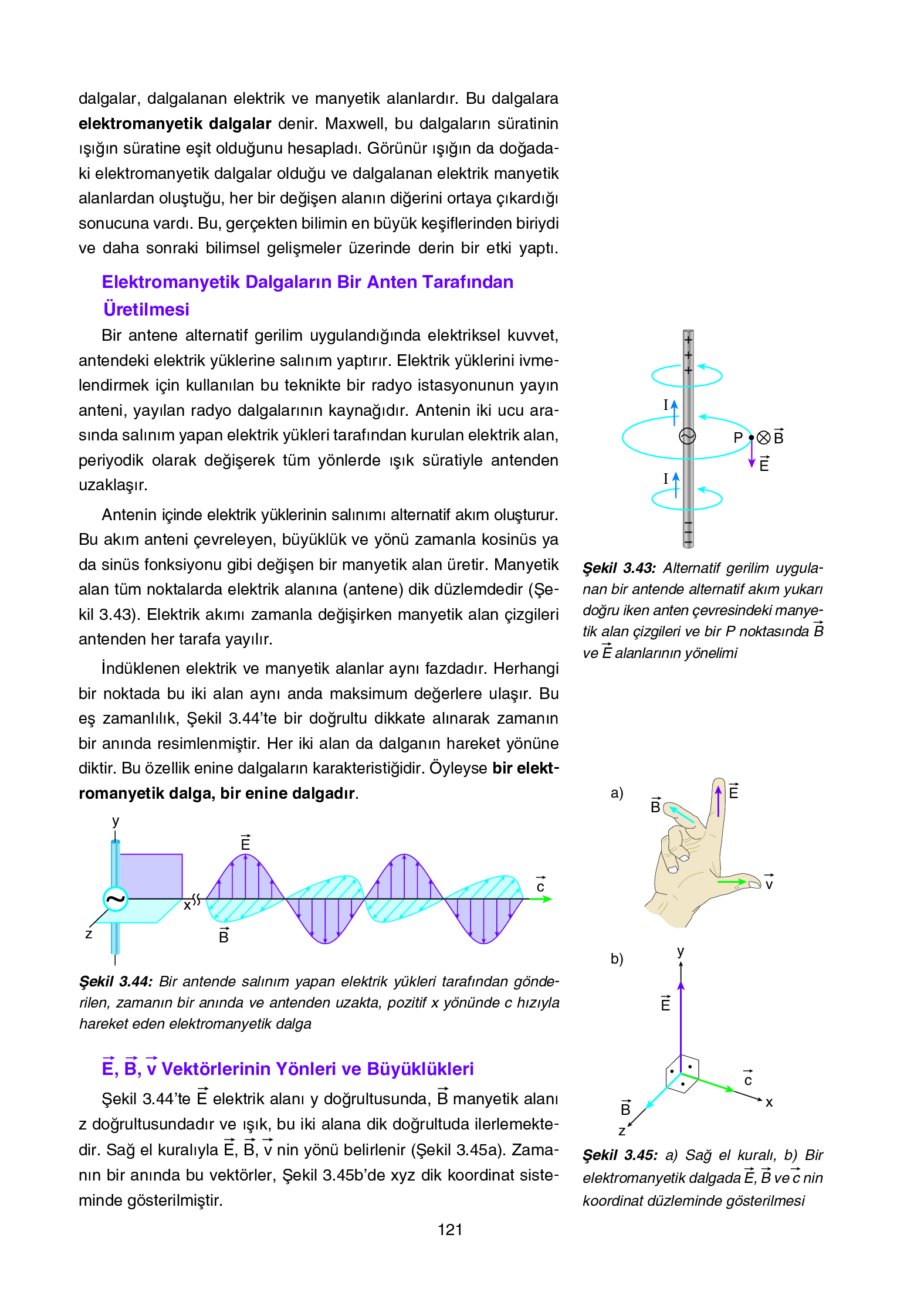 12. Sınıf Yıldırım Yayınları Fizik Ders Kitabı Sayfa 121 Cevapları 12. Sınıf Yıldırım Yayınları Fizik Ders Kitabı Sayfa 121 Cevapları