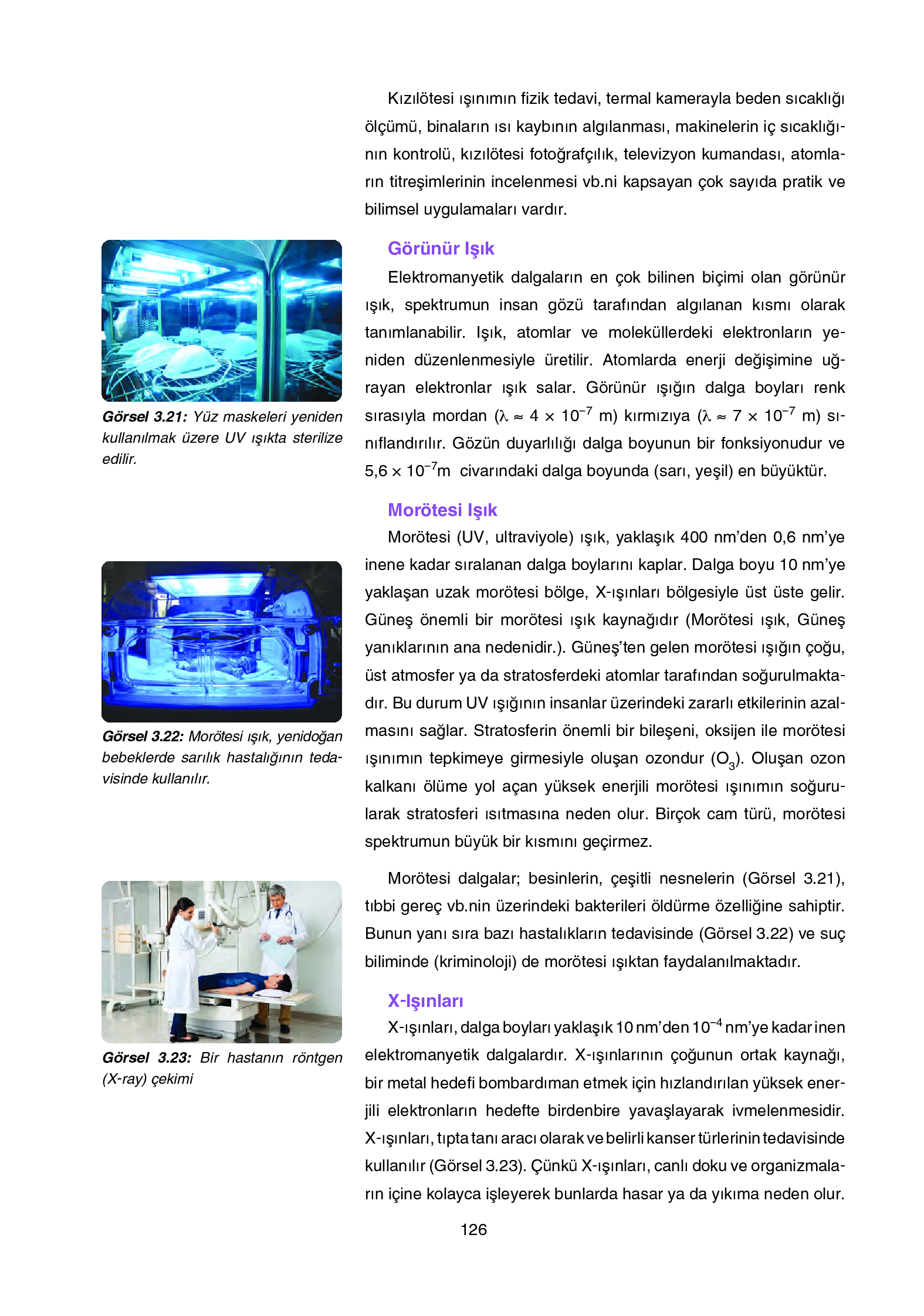 12. Sınıf Yıldırım Yayınları Fizik Ders Kitabı Sayfa 126 Cevapları