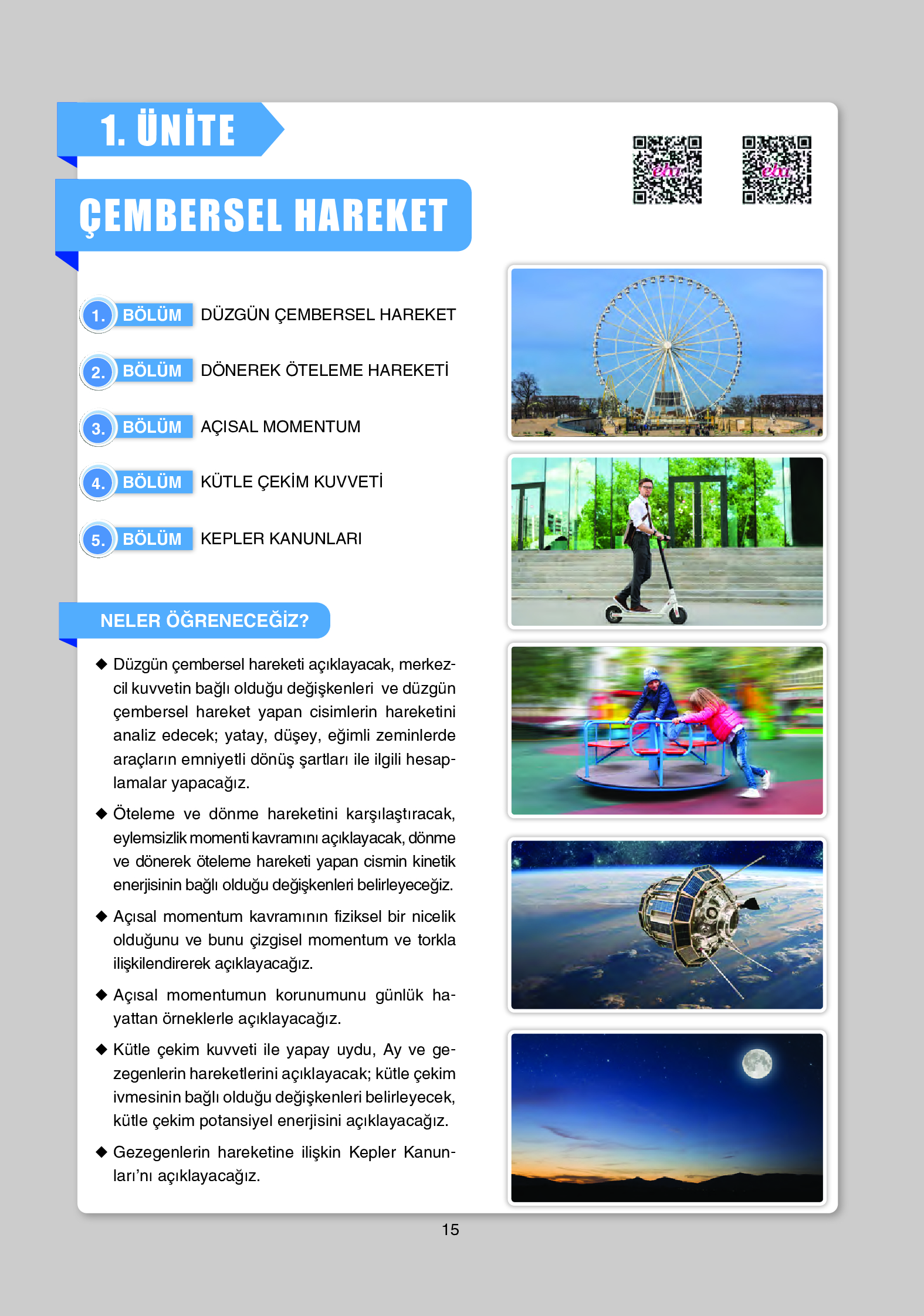 12. Sınıf Yıldırım Yayınları Fizik Ders Kitabı Sayfa 15 Cevapları 12. Sınıf Yıldırım Yayınları Fizik Ders Kitabı Sayfa 15 Cevapları